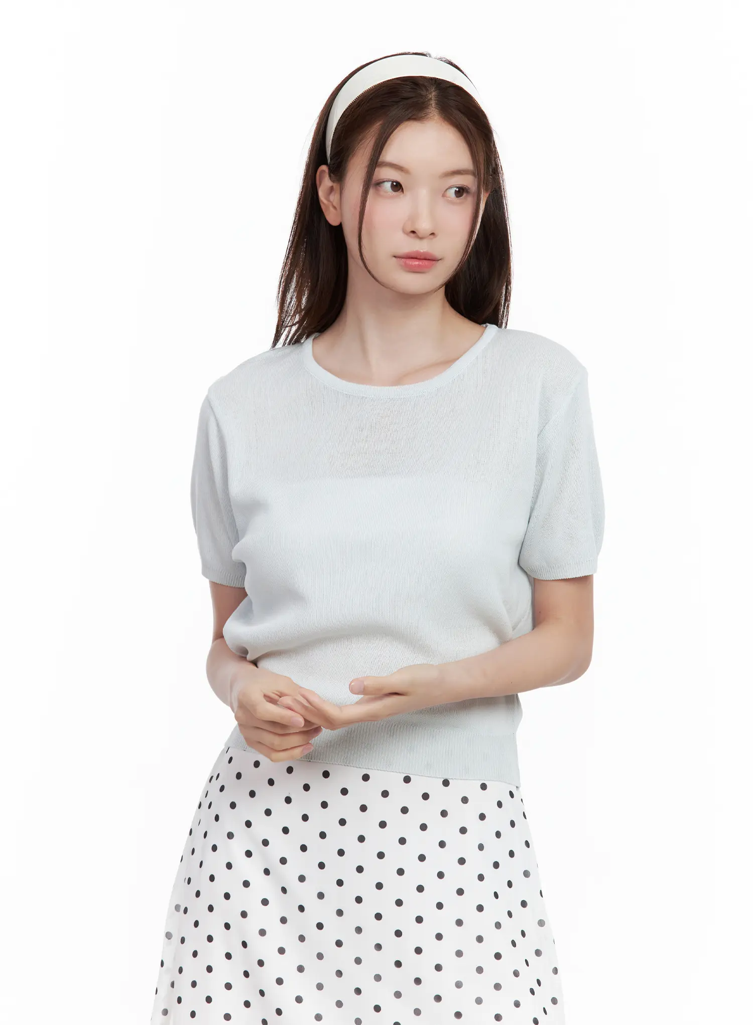 Lightweight Round-Neck Top CL502 - Image 12