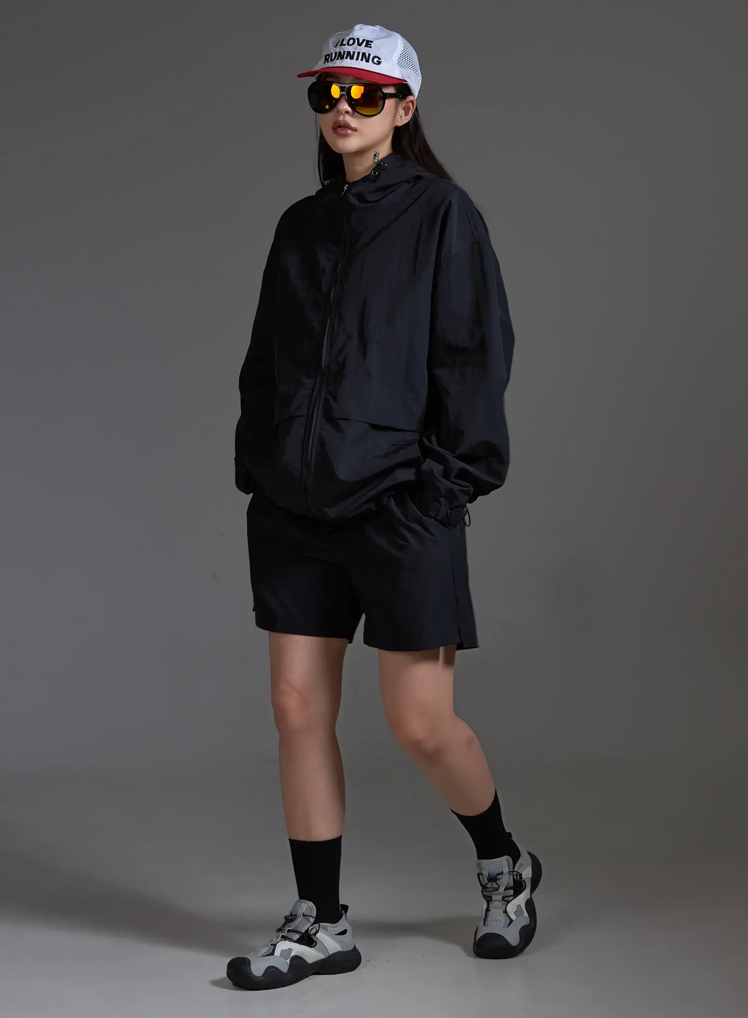 Lightweight String Windbreaker IO517 - Image 13