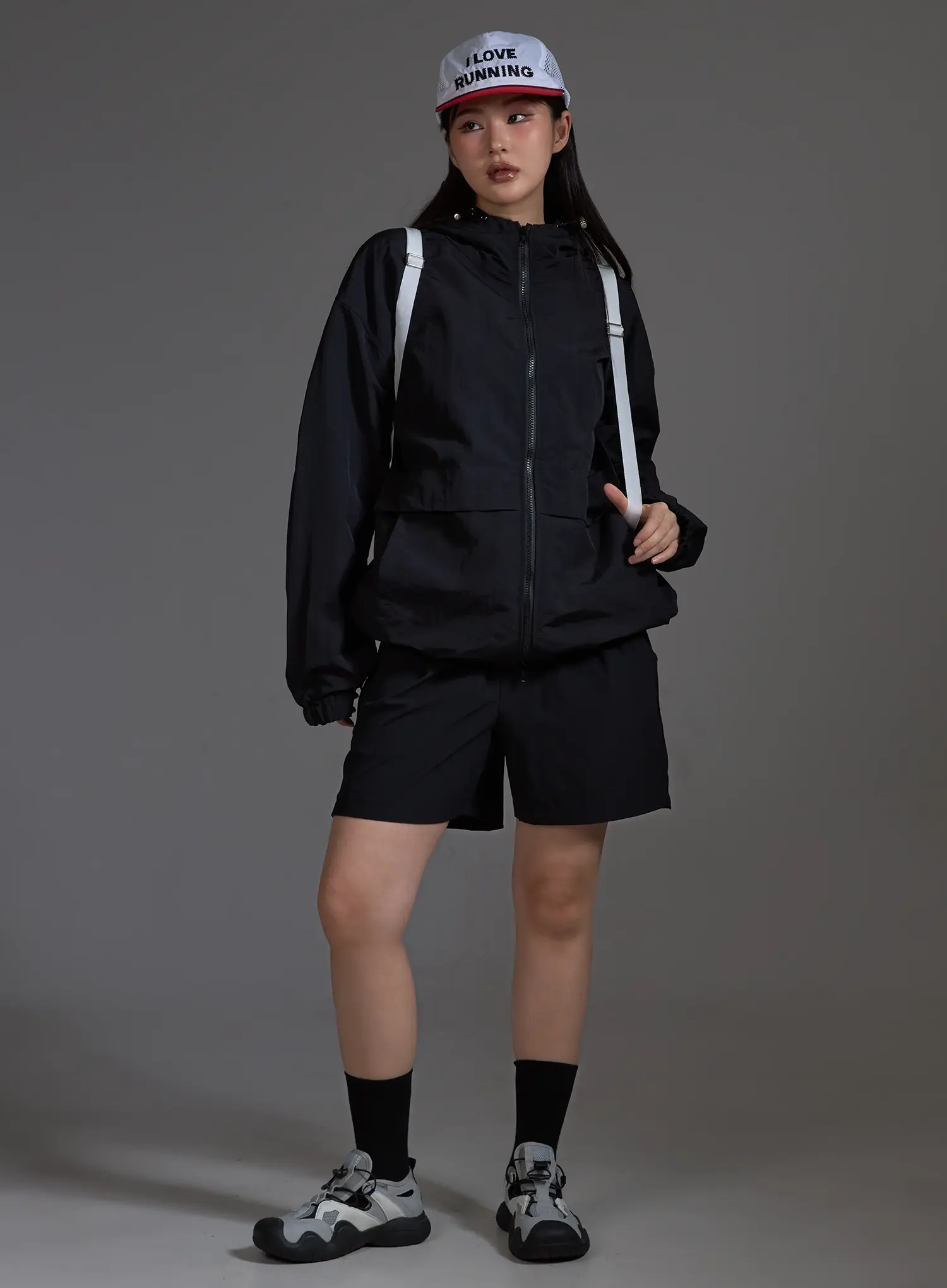 Lightweight String Windbreaker IO517 - Image 2