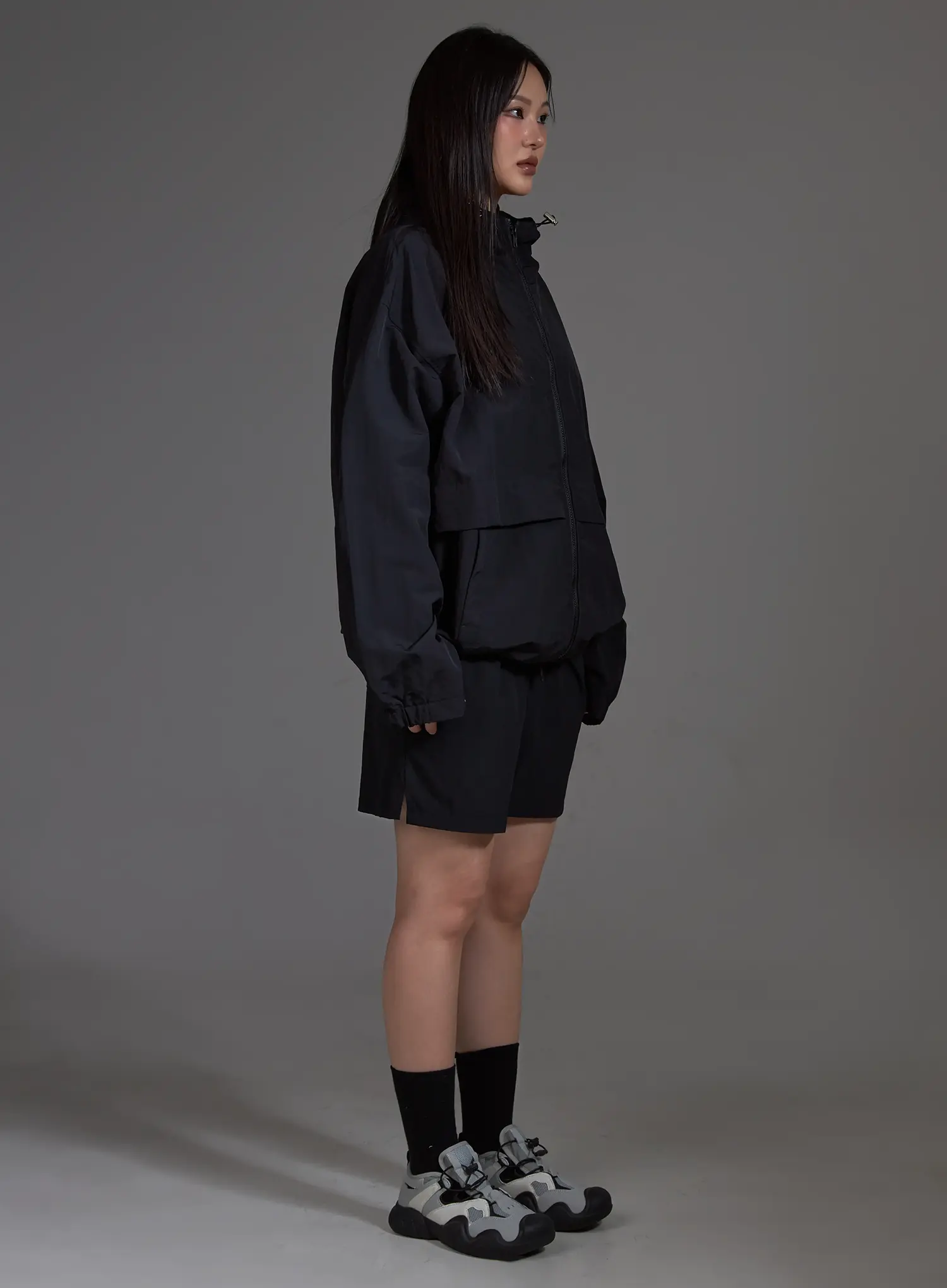 Lightweight String Windbreaker IO517 - Image 8