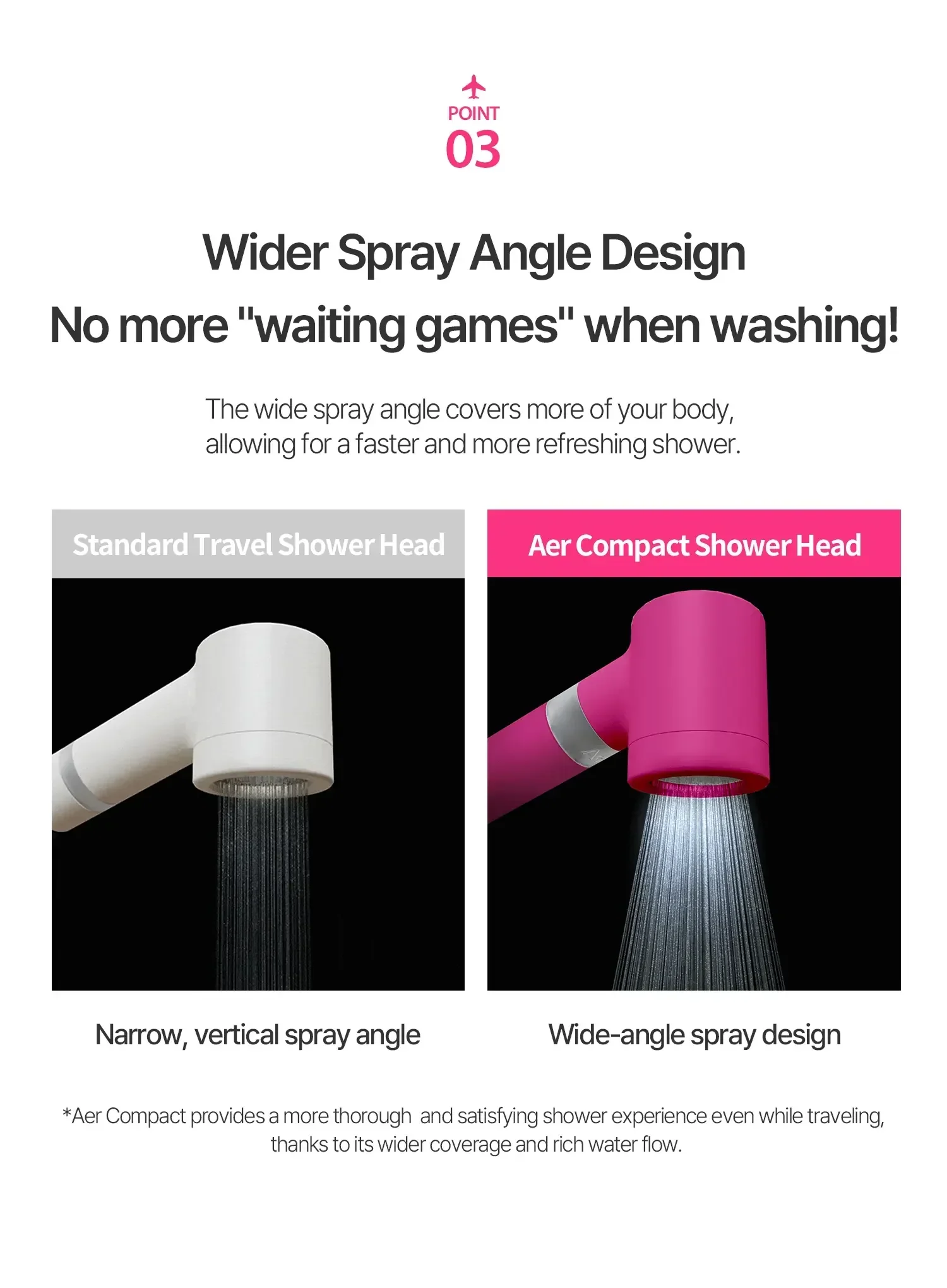 [Limited] Water Solution Travel Shower Compact (1ea) - Image 6