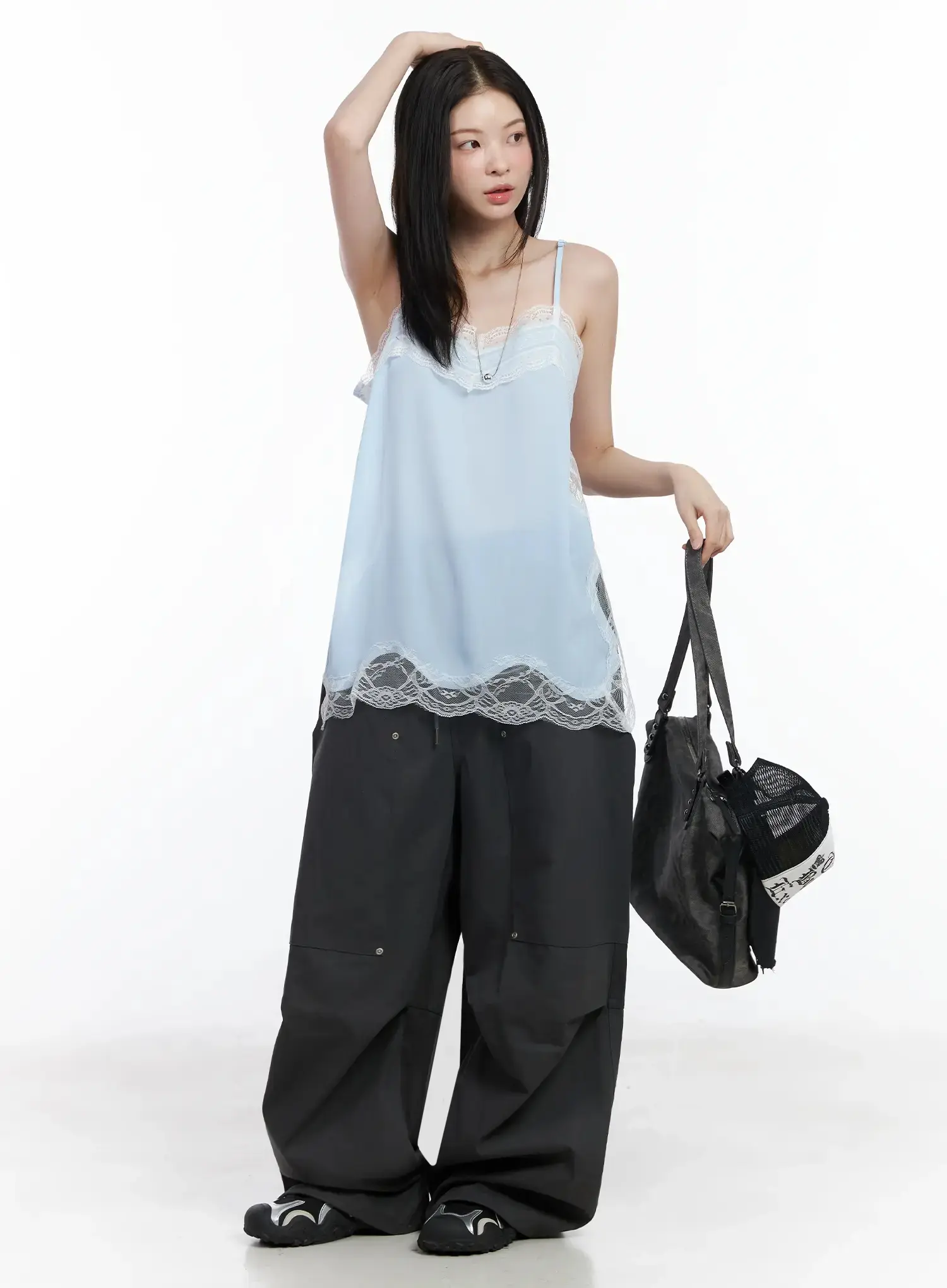Long Lace Dress Top IM509 - Image 14