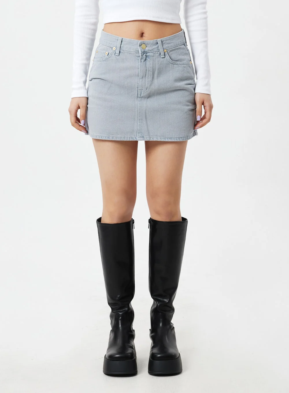 Long Sleeve Cropped Top CM324 - Image 11