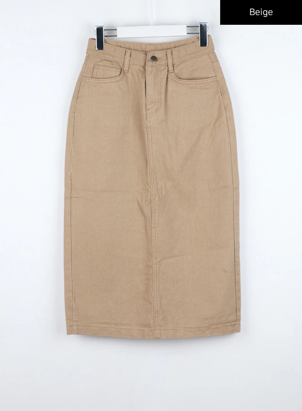 Long Slim-Fit Cotton Skirt CO324 - Image 12