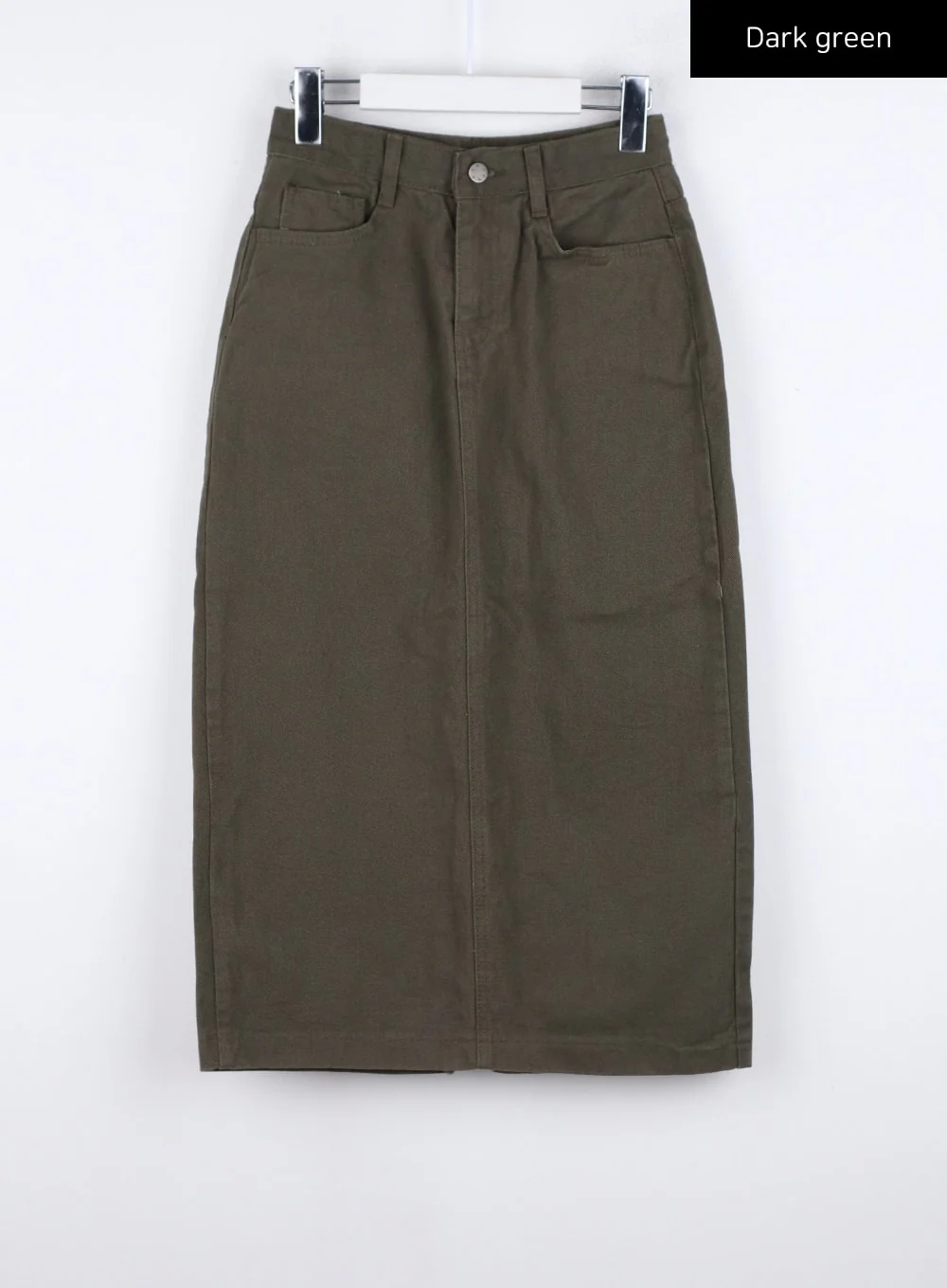 Long Slim-Fit Cotton Skirt CO324 - Image 13