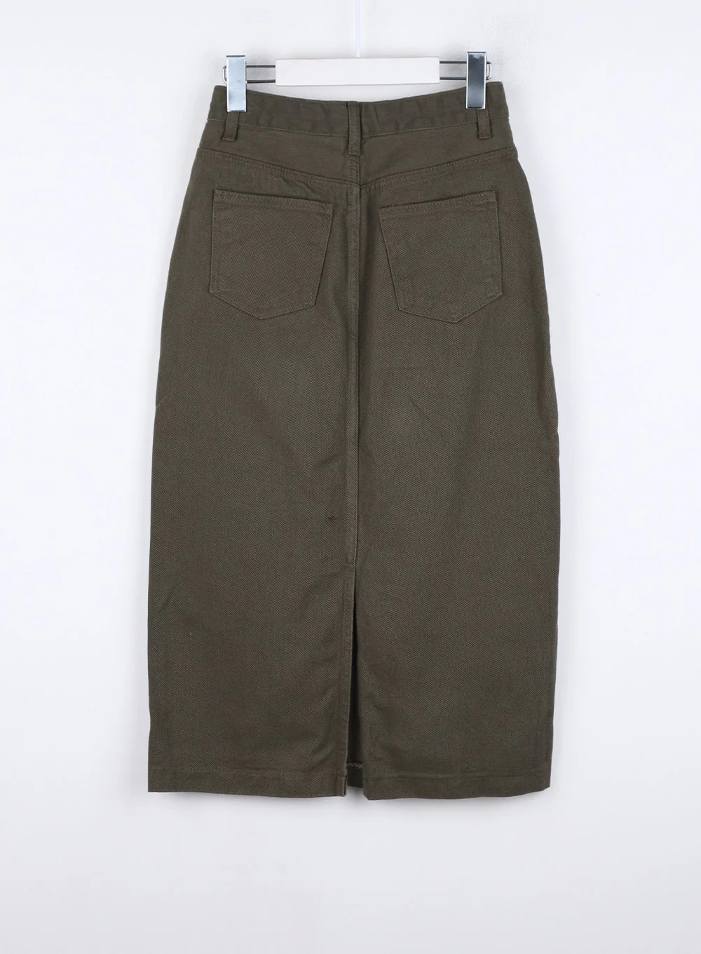 Long Slim-Fit Cotton Skirt CO324 - Image 14