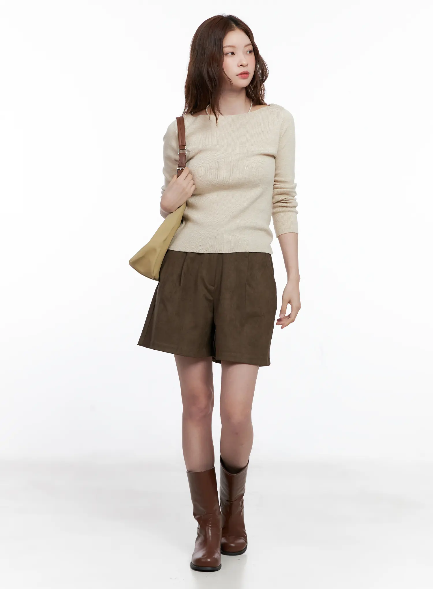 Loose Fit Boat Neck Knit CG520 - Image 2