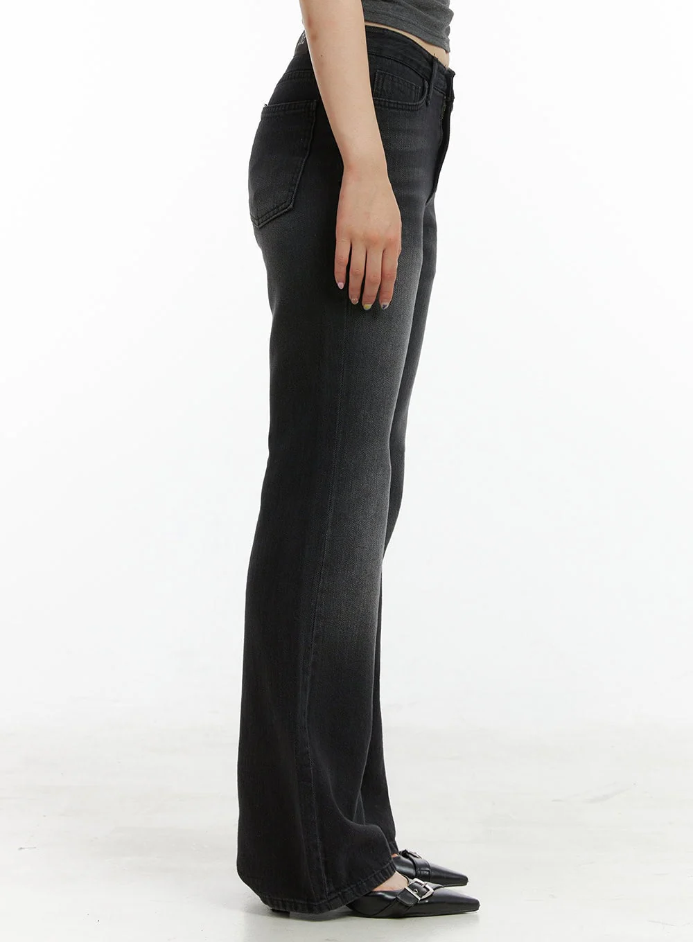 Loose Fit Bootcut Jeans CL422 - Image 4
