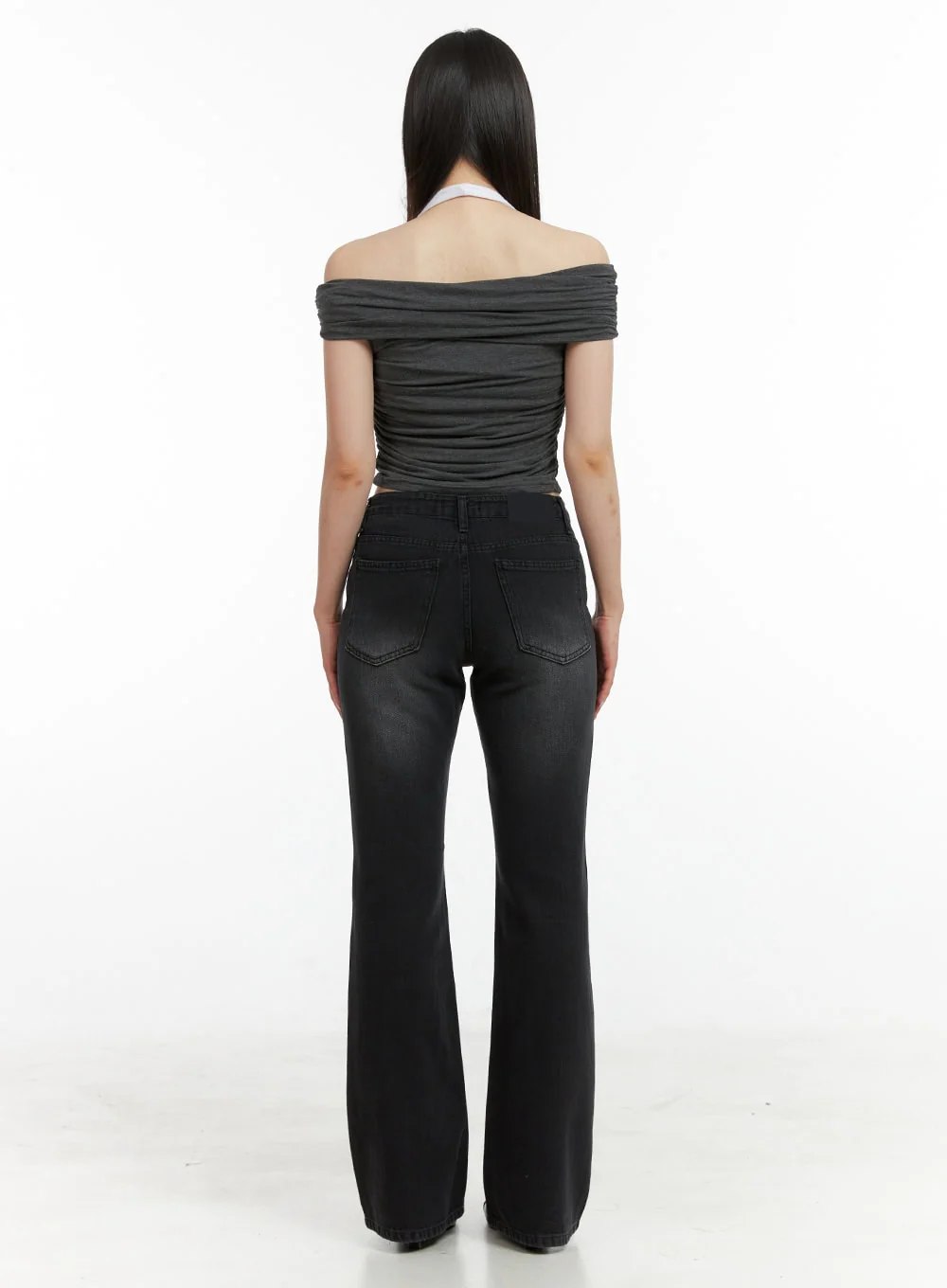 Loose Fit Bootcut Jeans CL422 - Image 5