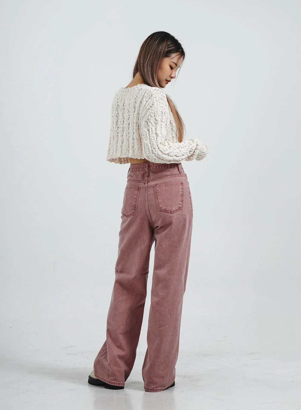 Loose Straight Wide Leg Pants CS30 - Image 12
