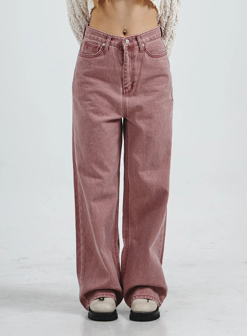 Loose Straight Wide Leg Pants CS30 - Image 2