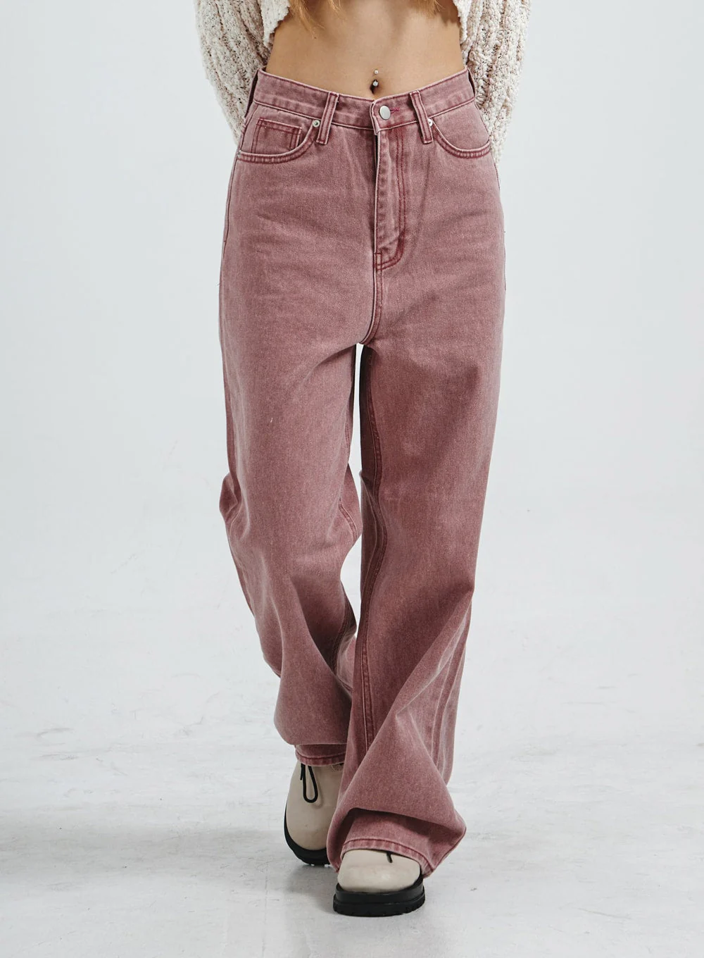 Loose Straight Wide Leg Pants CS30 - Image 5