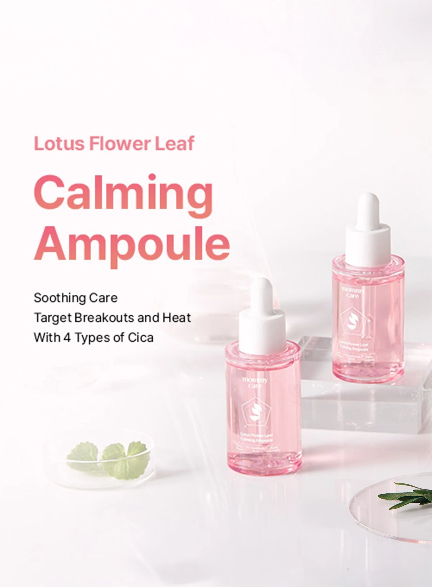 Lotus Leaf Calming Ampoule (50ml) - Image 4