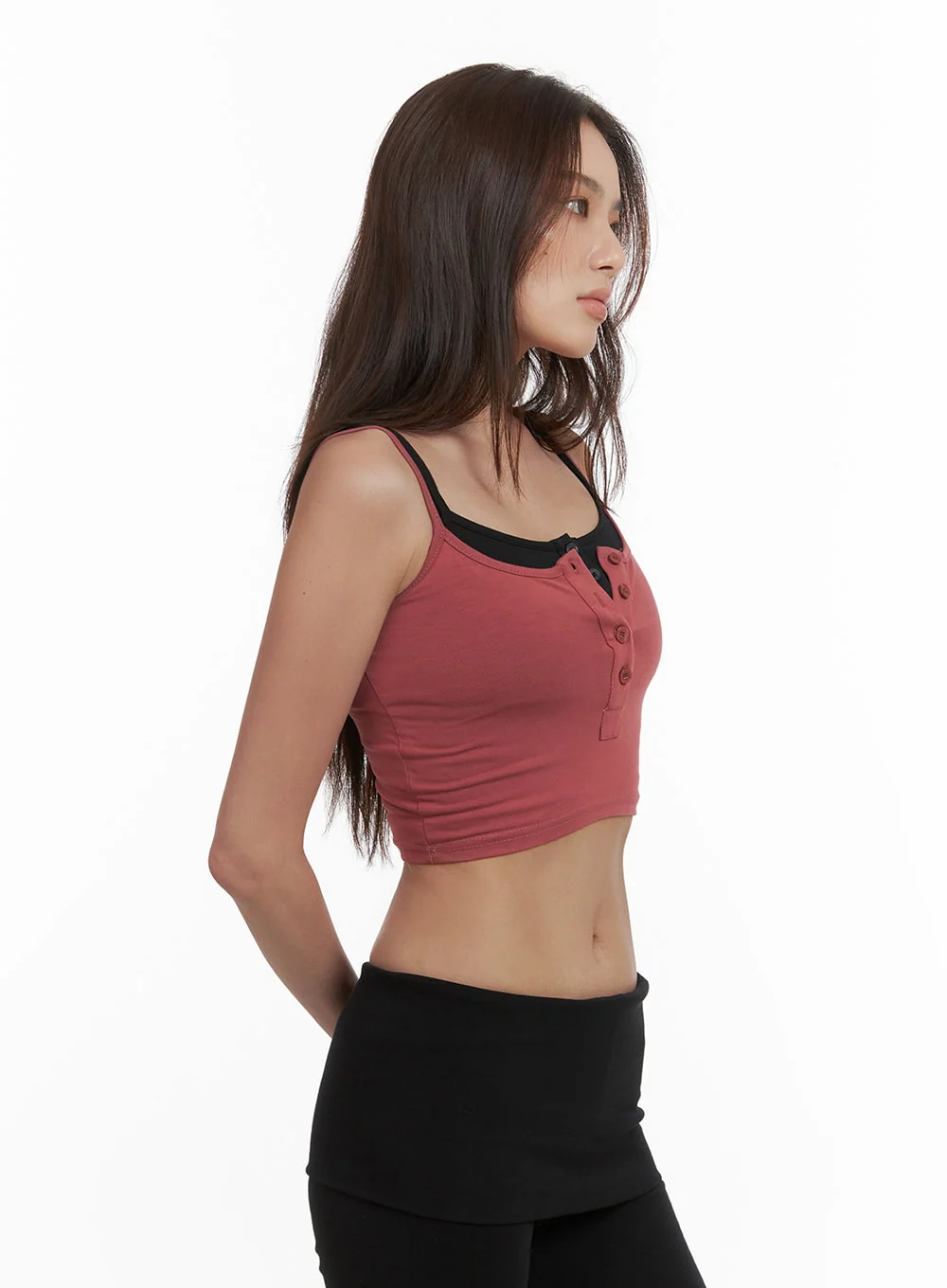 Loungewear Sleeveless Crop Top CY423 - Image 4