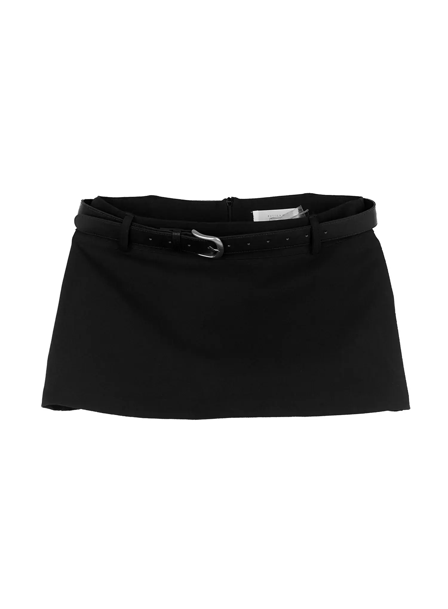 Low-Rise Belted Mini Skirt CO508 - Image 9