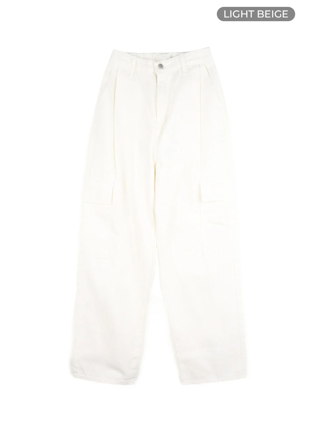 Low Rise Cotton Cargo Pants CM419 - Image 9