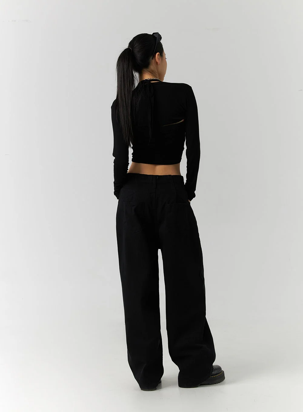 Low-Rise Loose Fit Streetwear Denim (Unisex) ID305 - Image 6