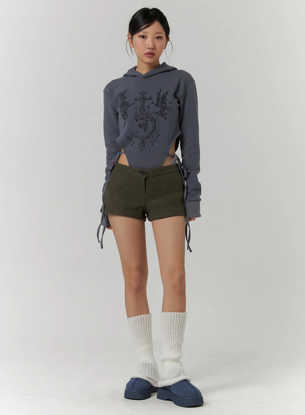 Low Rise Mini Shorts CD318 - Image 8