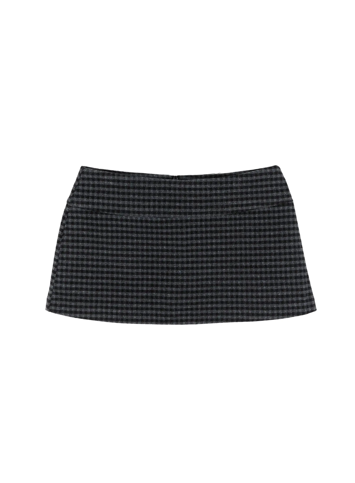 Low-Rise Plaid Mini Skirt CD509 - Image 9