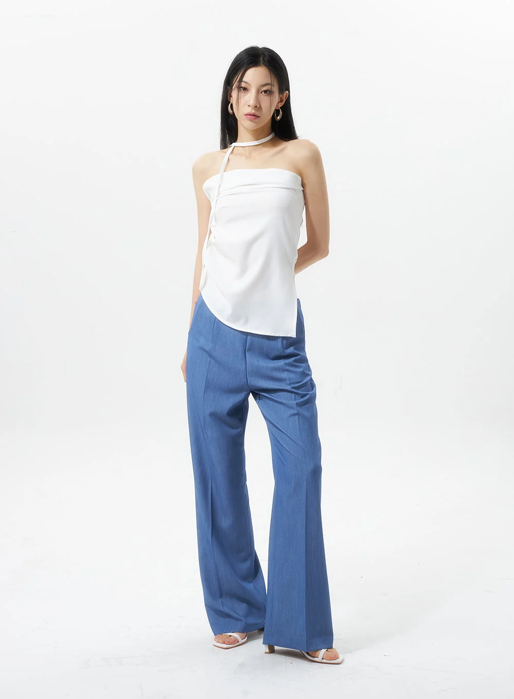 Low Rise Tailored Pants IU326 - Image 6
