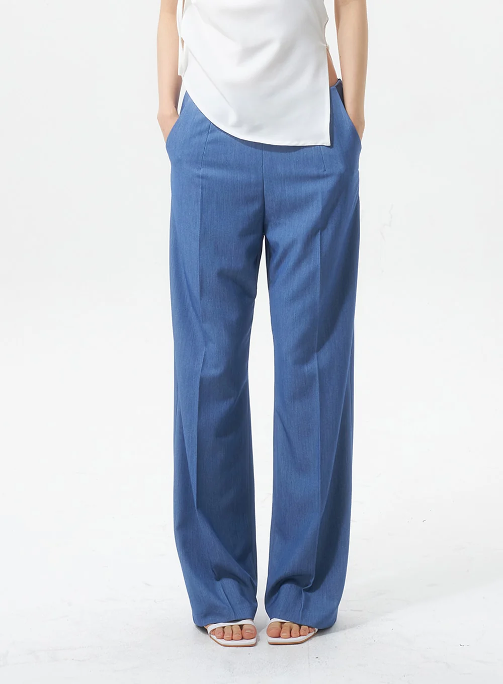 Low Rise Tailored Pants IU326 - Image 8