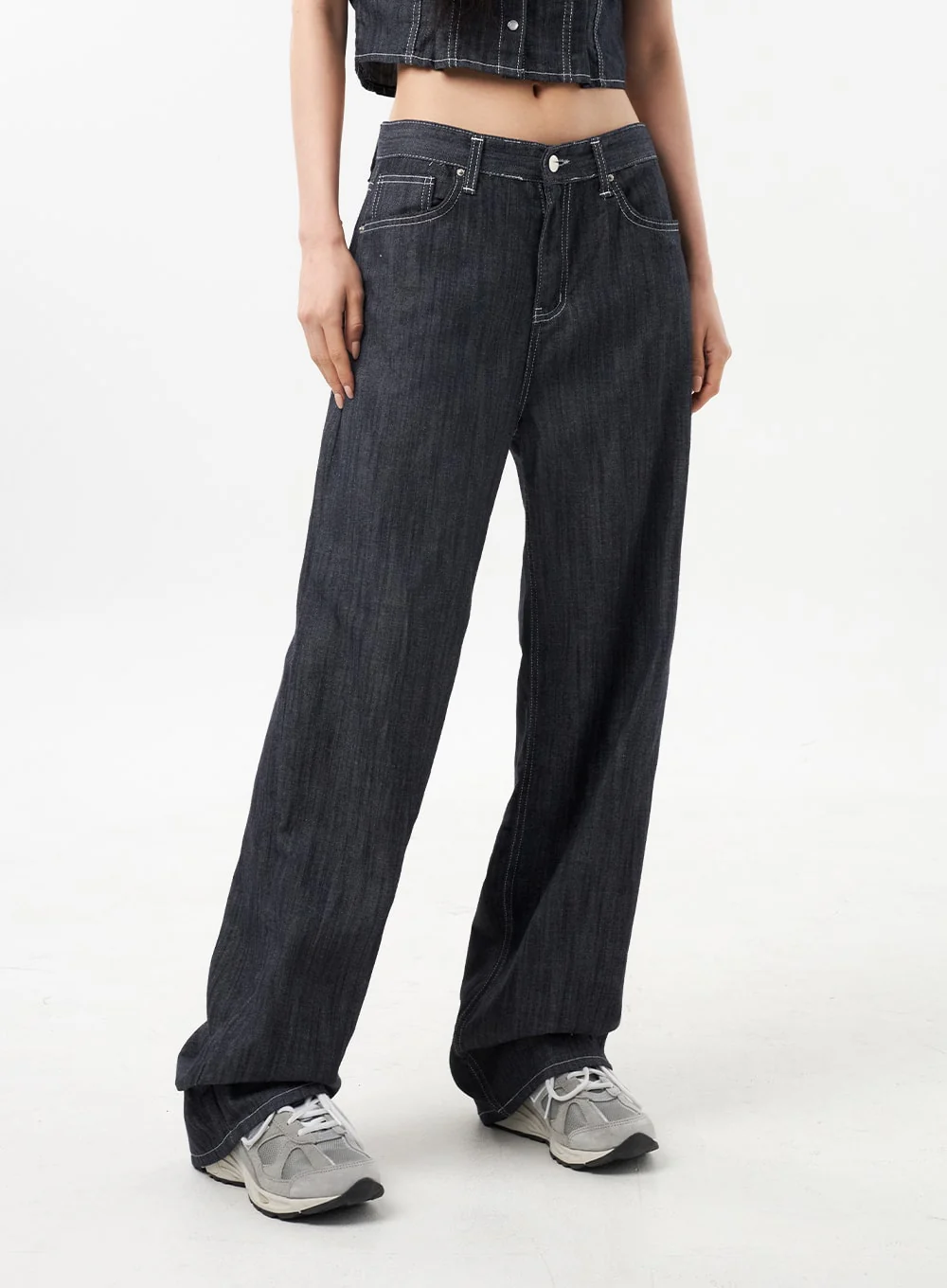 Low Rise Wide Pants CU312 - Image 5