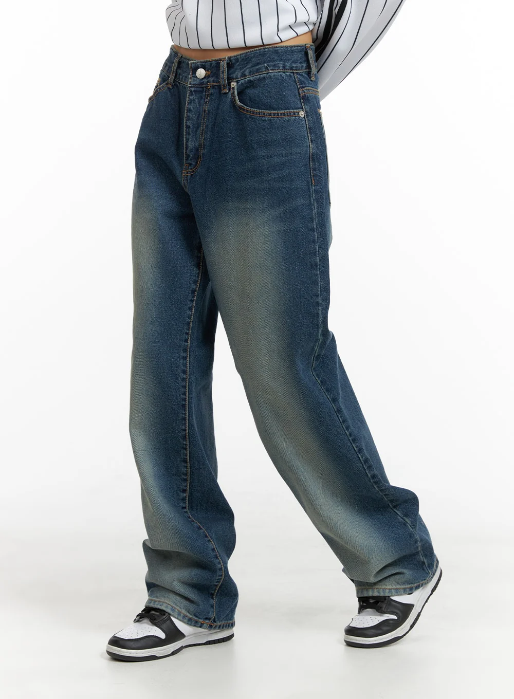 Low Waist Baggy Jeans CM407 - Image 3