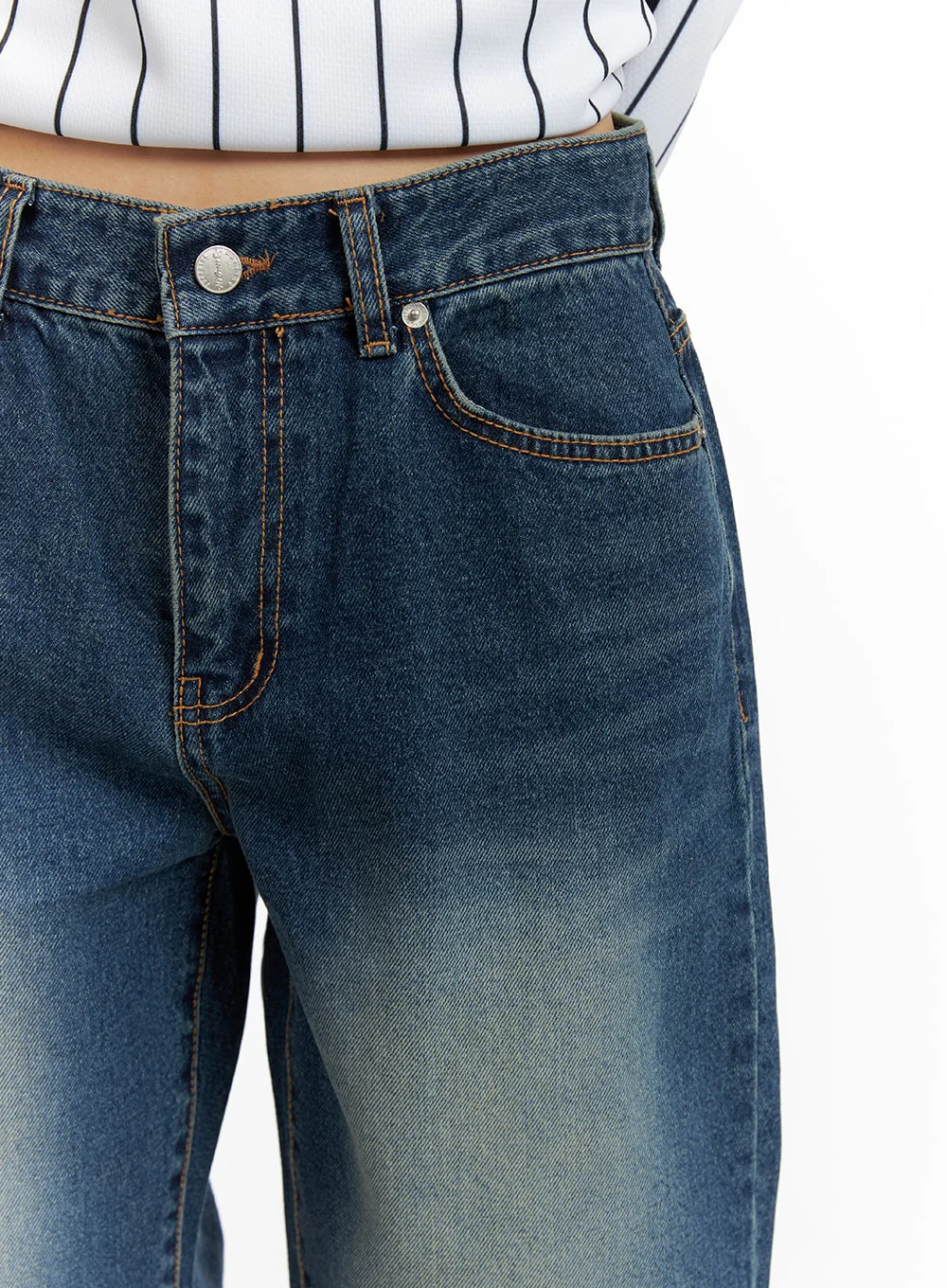 Low Waist Baggy Jeans CM407 - Image 4