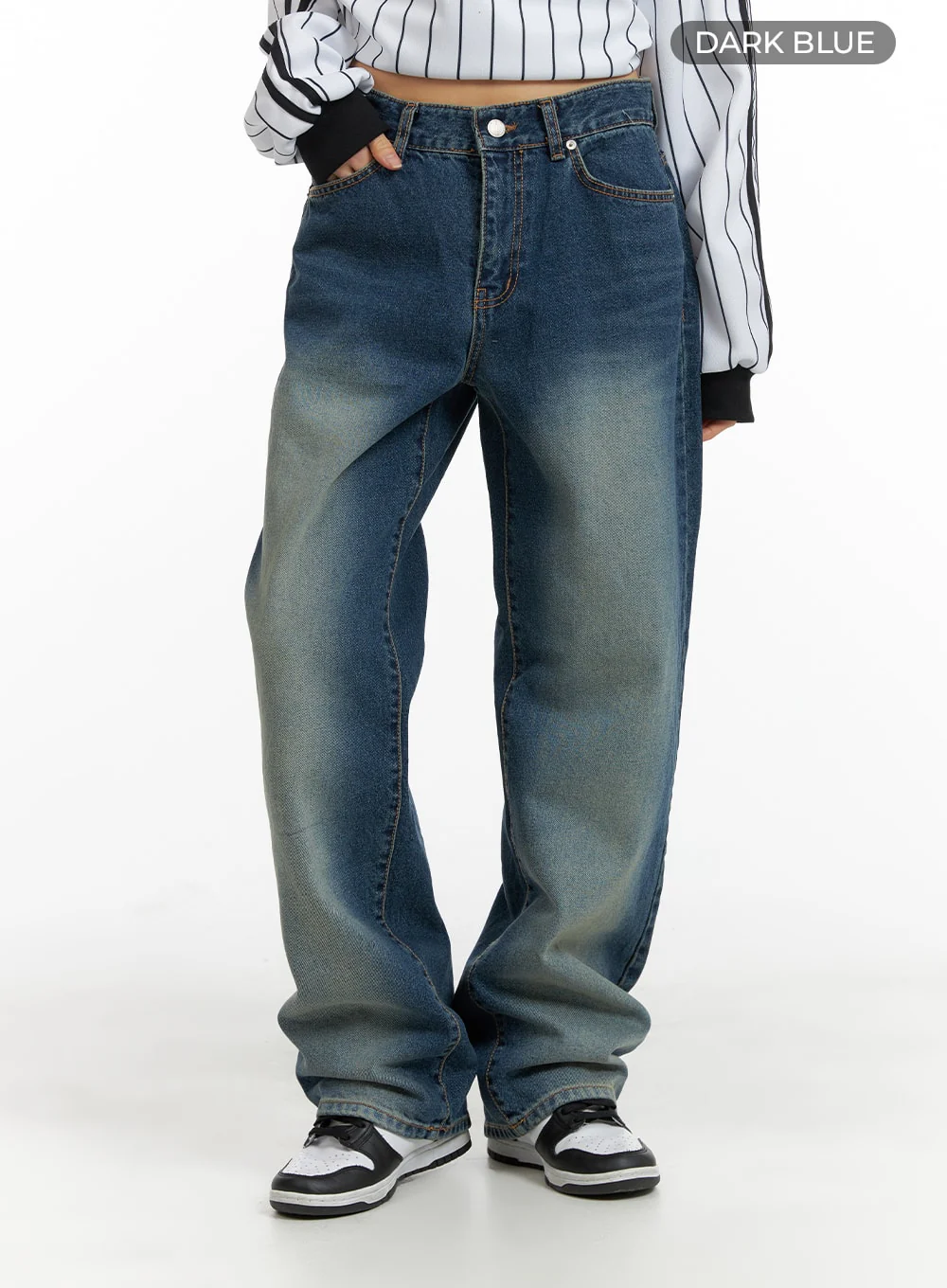 Low Waist Baggy Jeans CM407 - Image 5