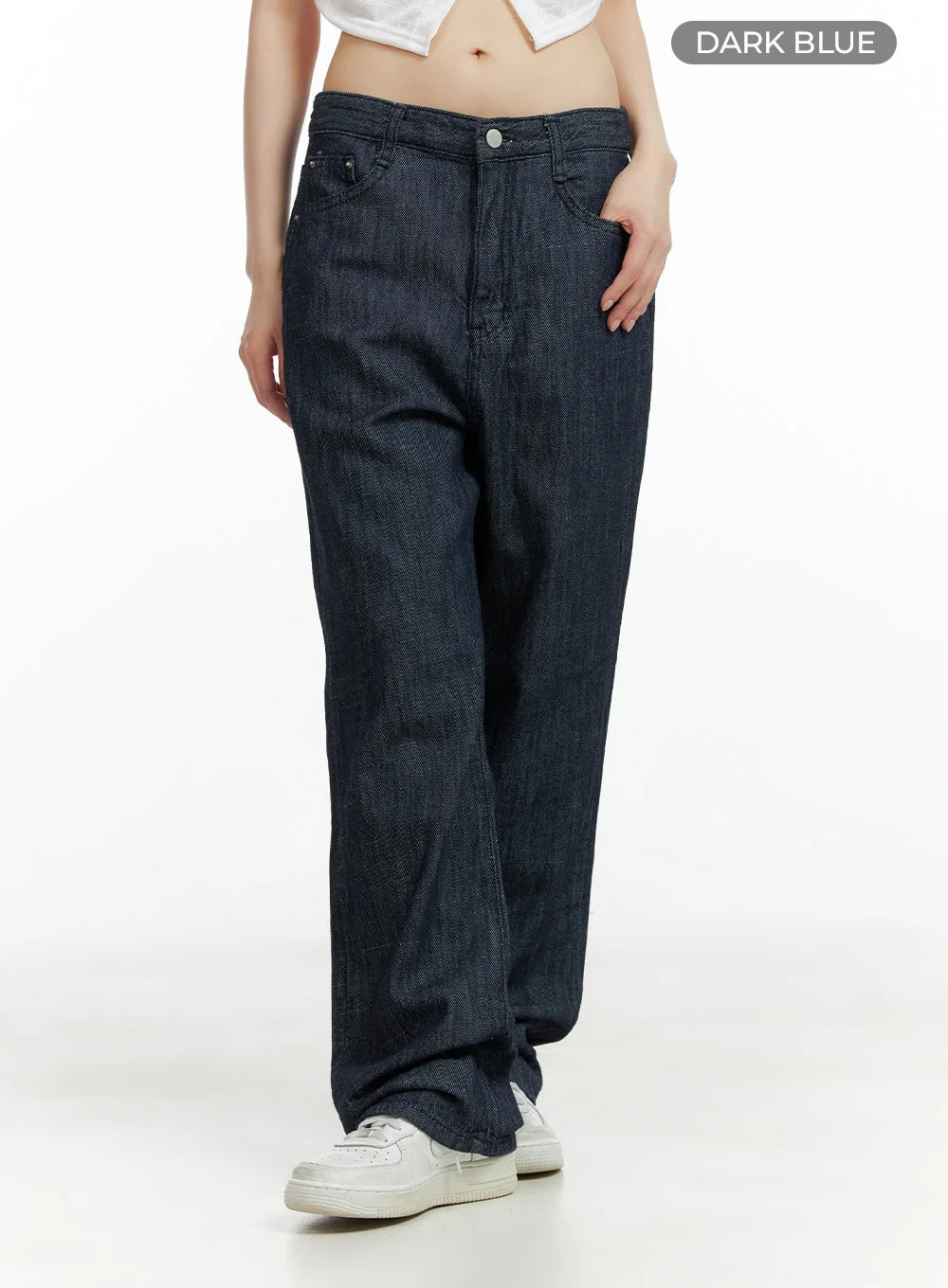 Low Waist Loose Fit Baggy Jeans CL403 - Image 7