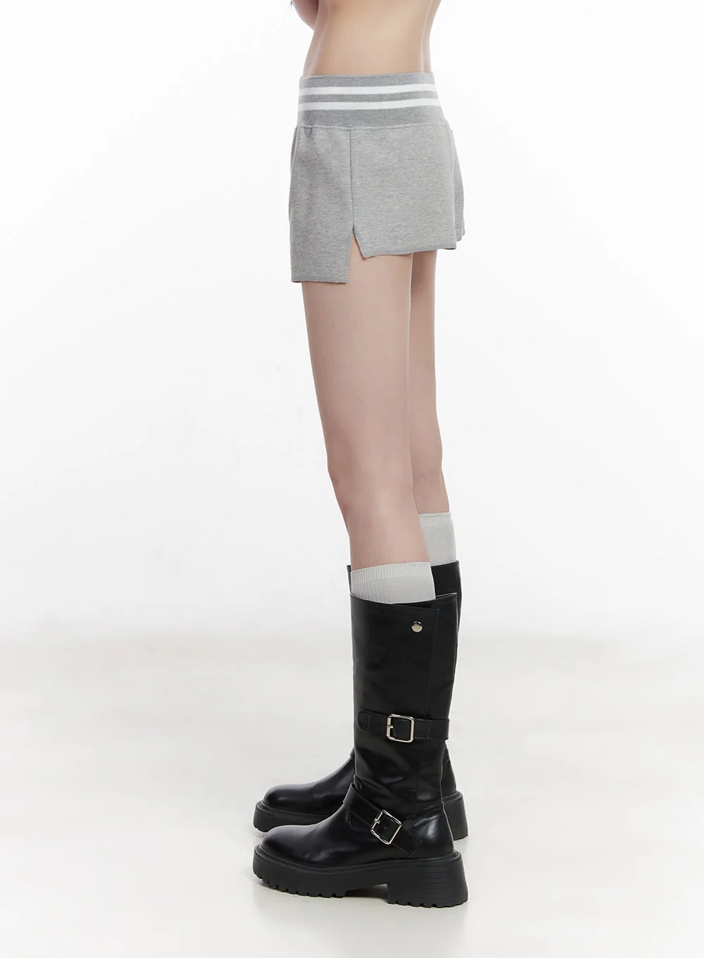 Low-Waist Striped Shorts CU506 - Image 7