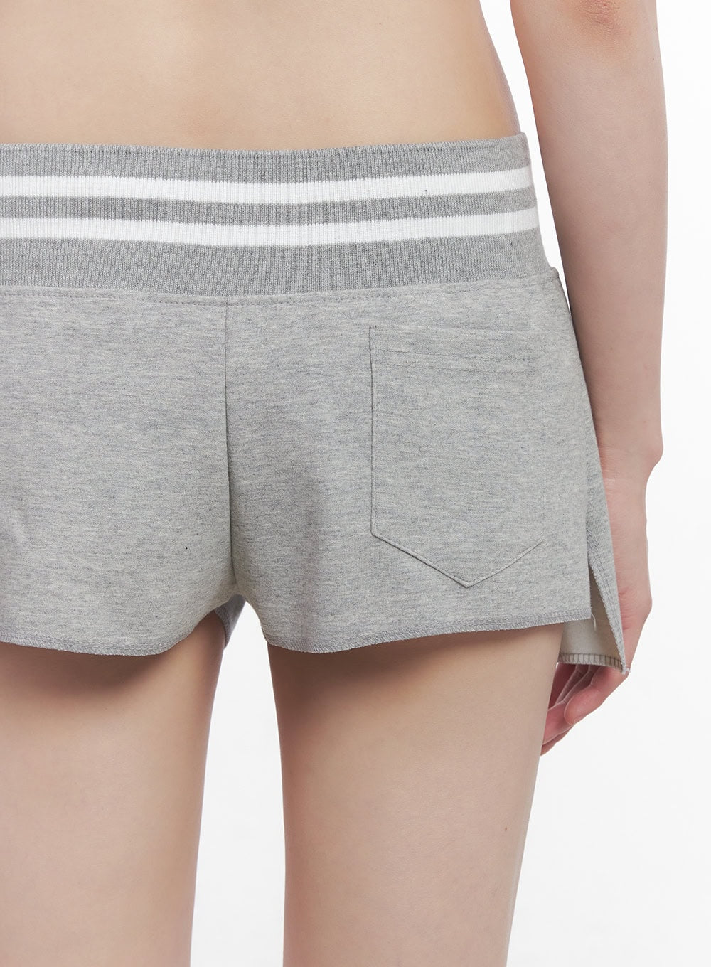 Low-Waist Striped Shorts CU506 - Image 9