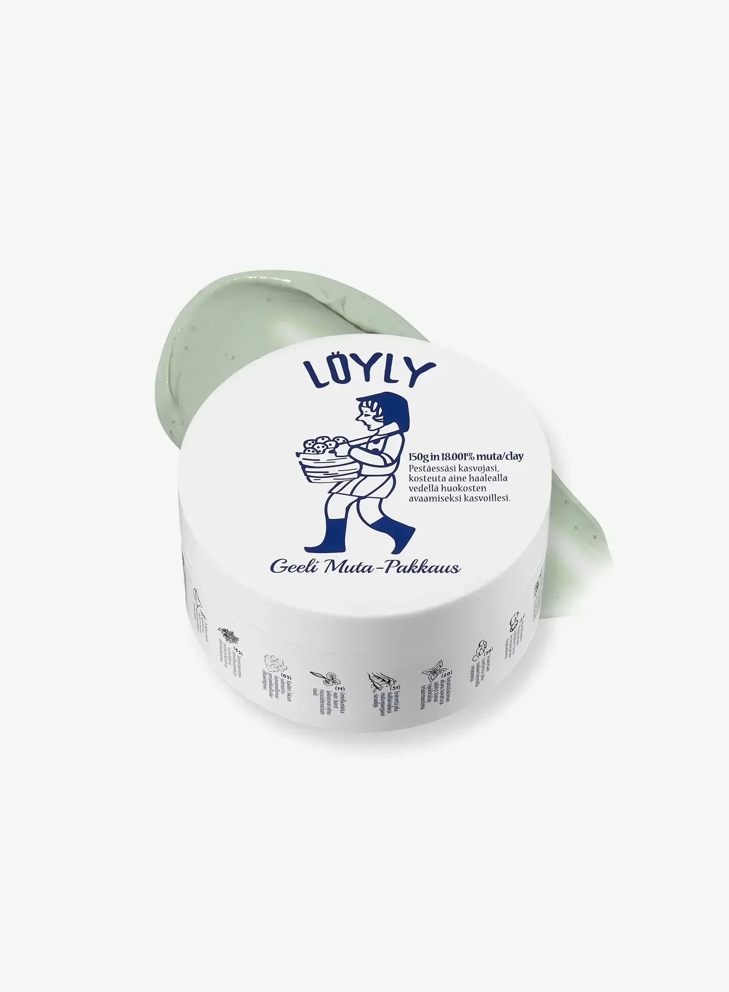 Loyly Green-Mud Collagen Mask (150g)