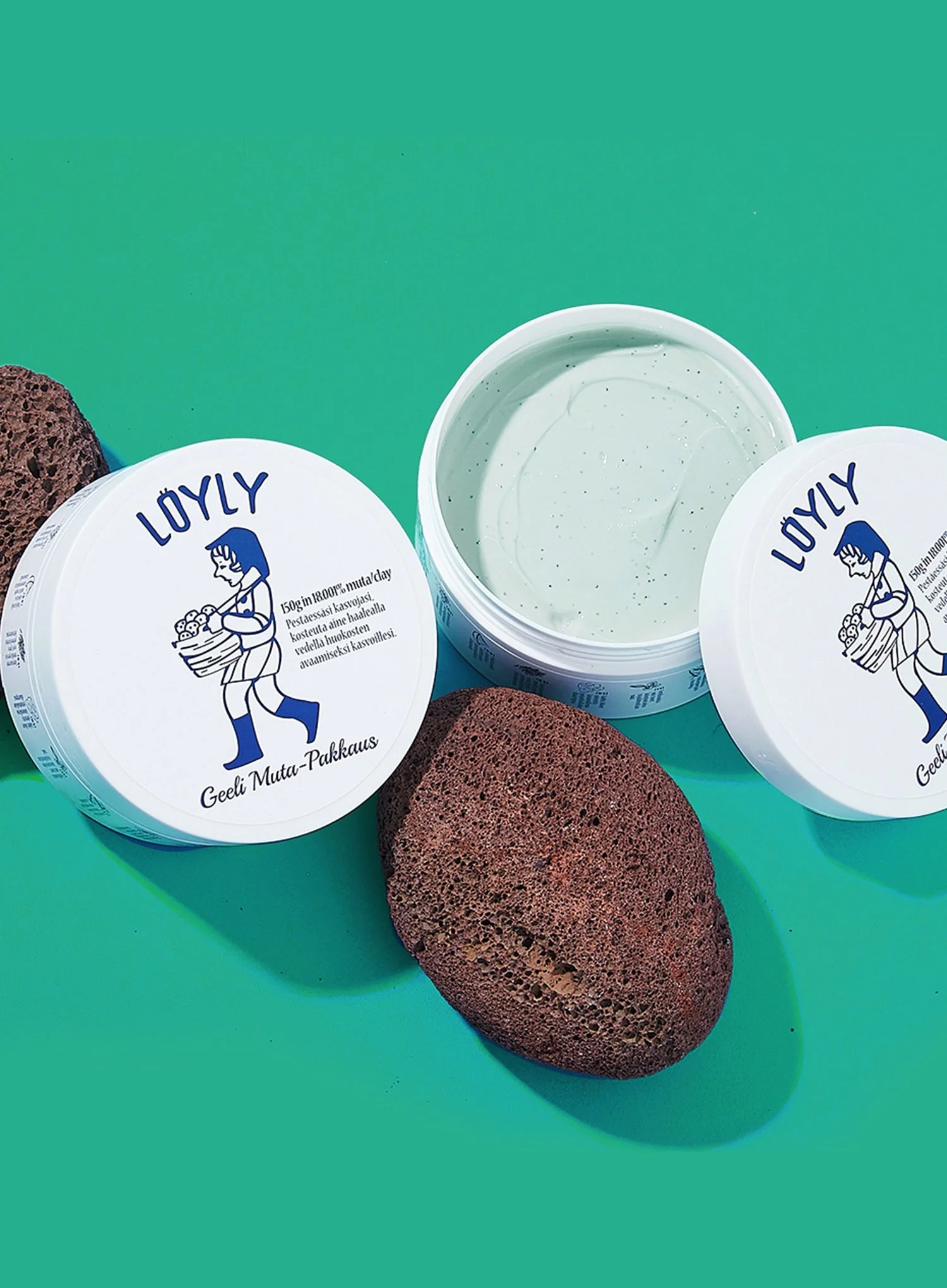 Loyly Green-Mud Collagen Mask (150g) - Image 5