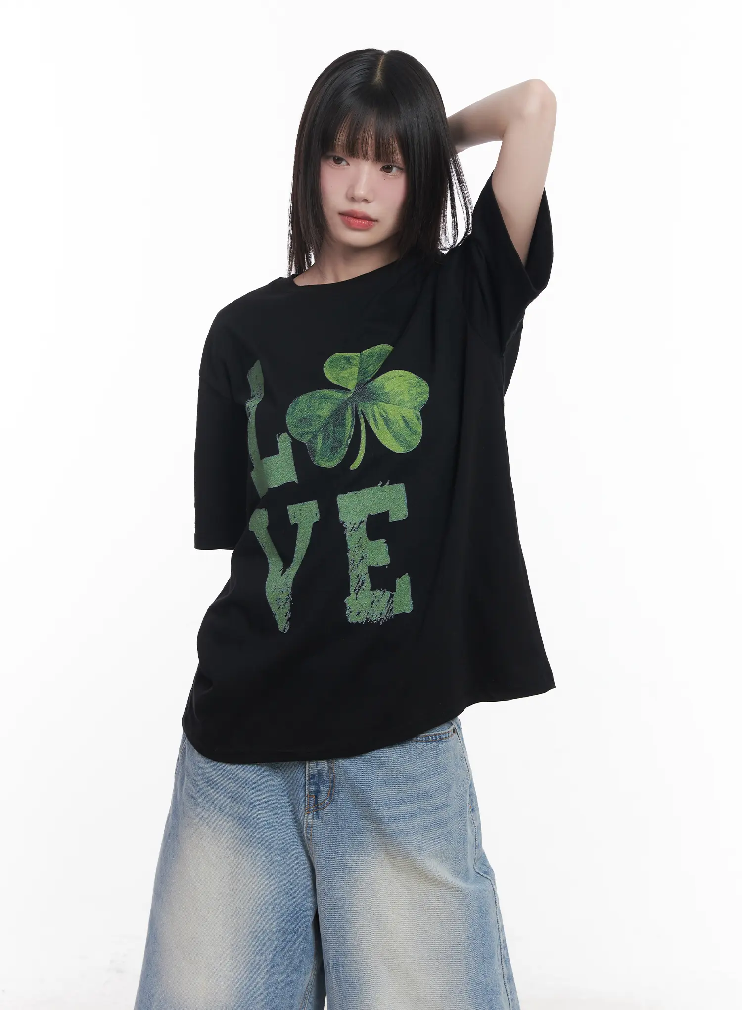 Lucky Graphic Tee CU519 - Image 3