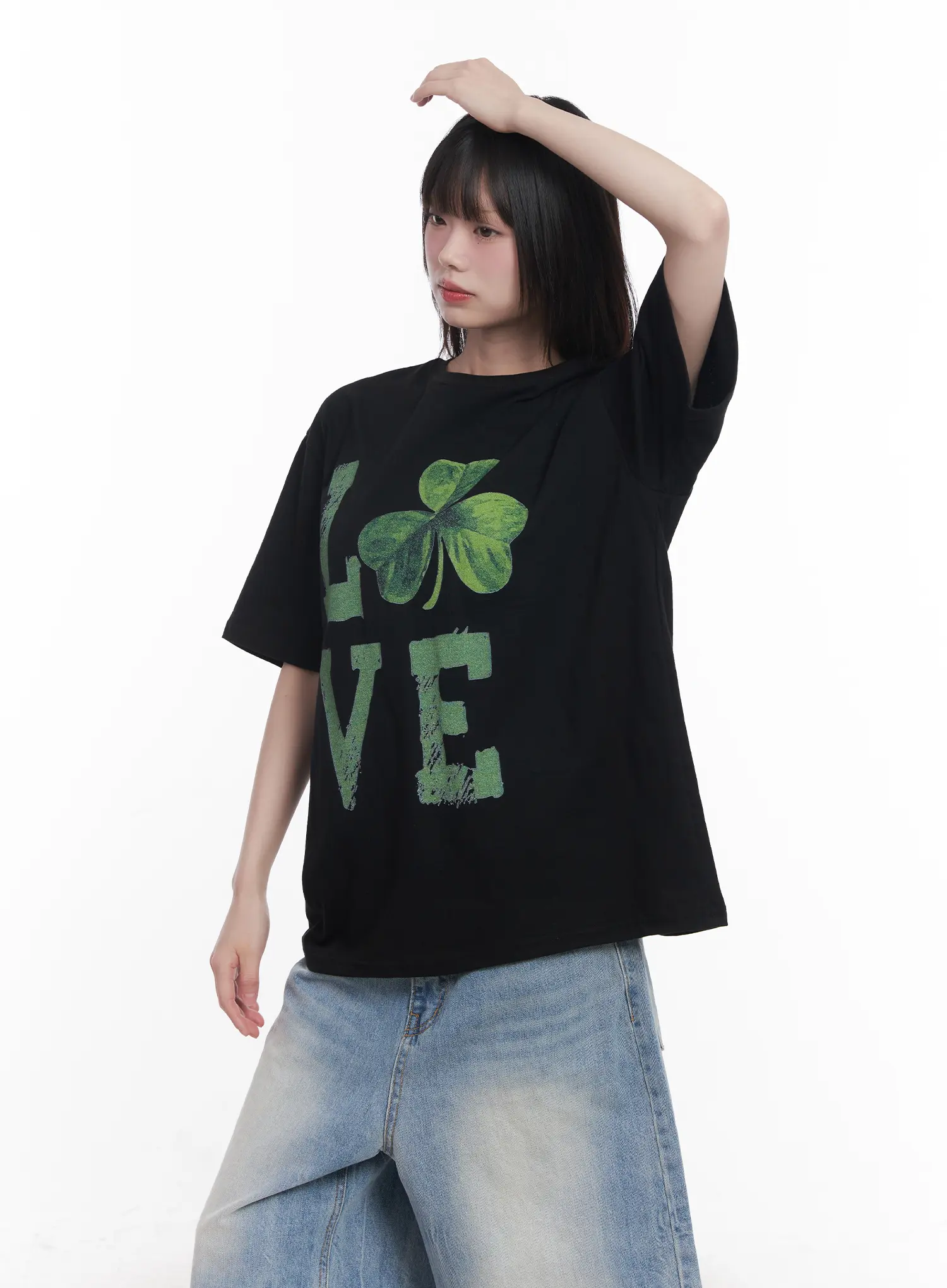 Lucky Graphic Tee CU519 - Image 6