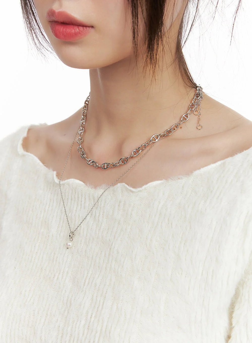 Lumu Bijou Chain Necklace CJ502 - Image 2