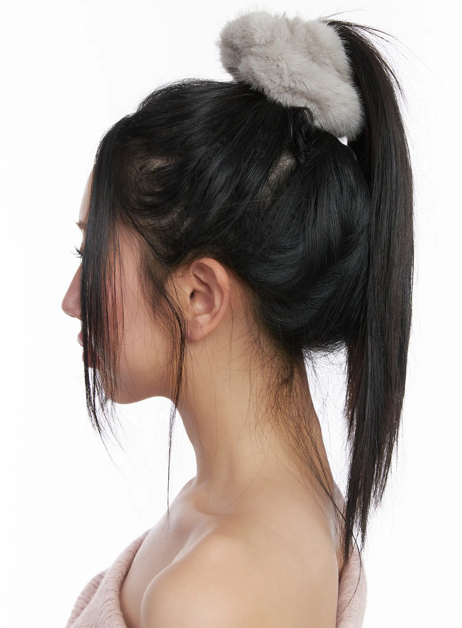 Luxe Fluffy Scrunchie CD514 - Image 4