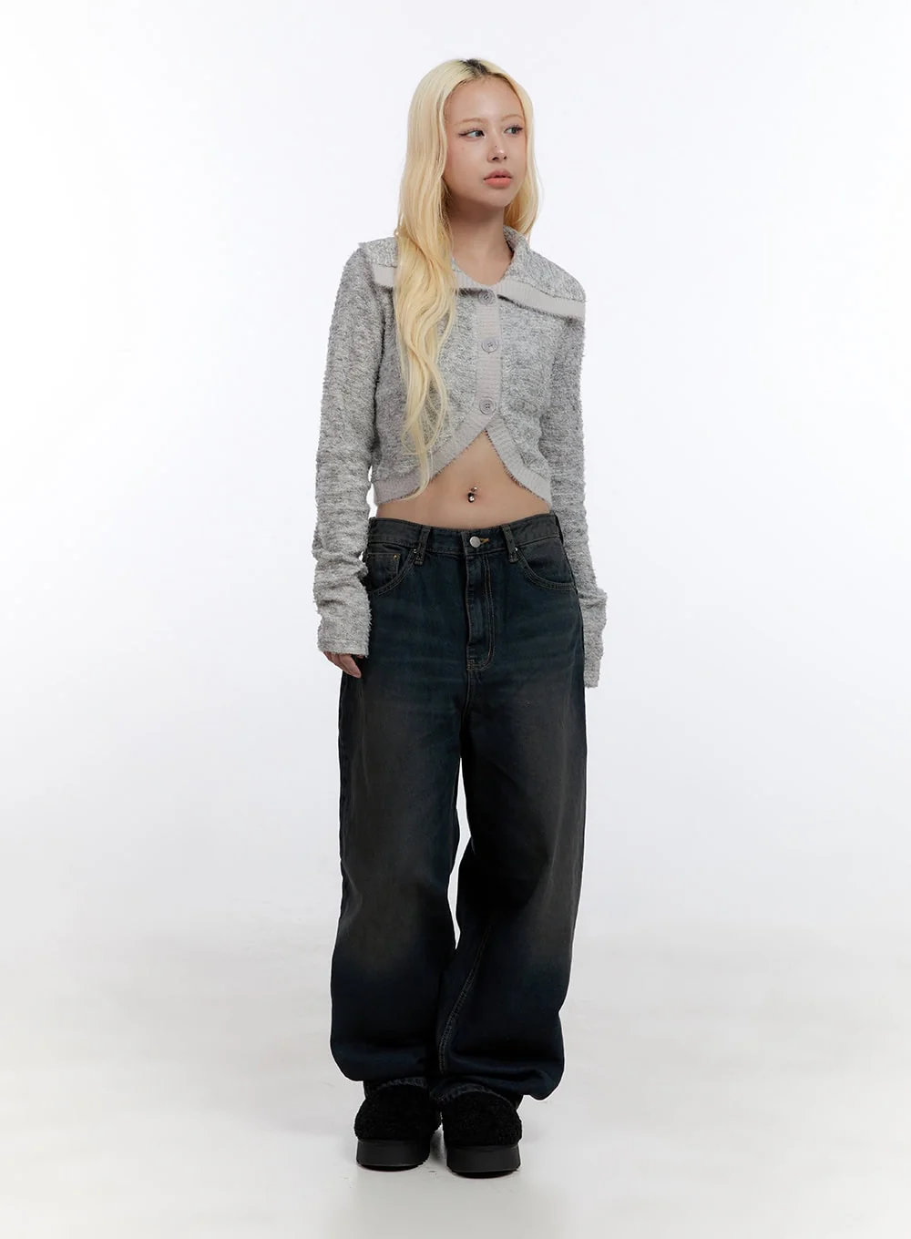 Lyla Wide Leg Jeans CO423 - Image 2