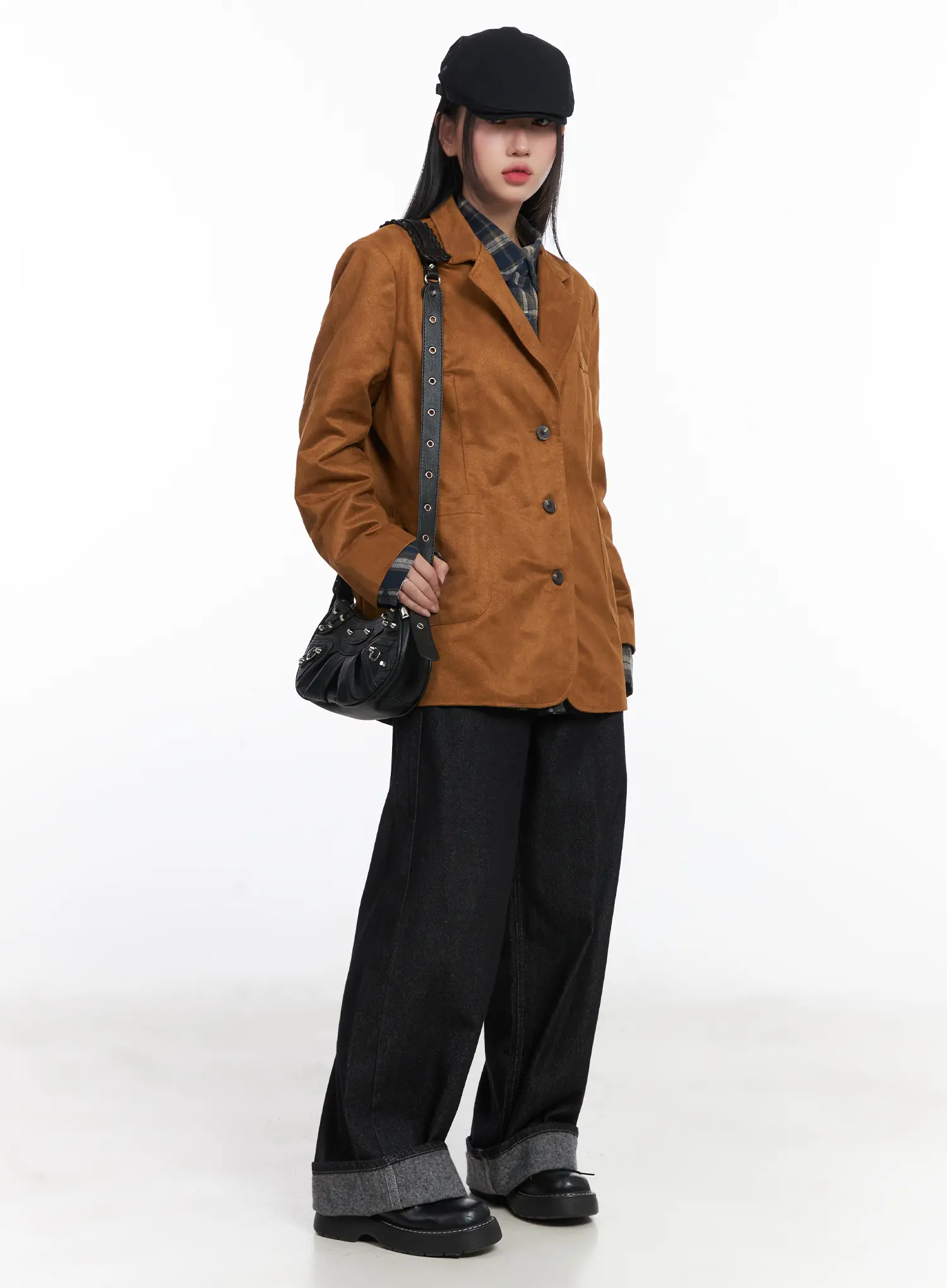 Lyric Fleece Wide Leg Jeans CD529 - Image 8