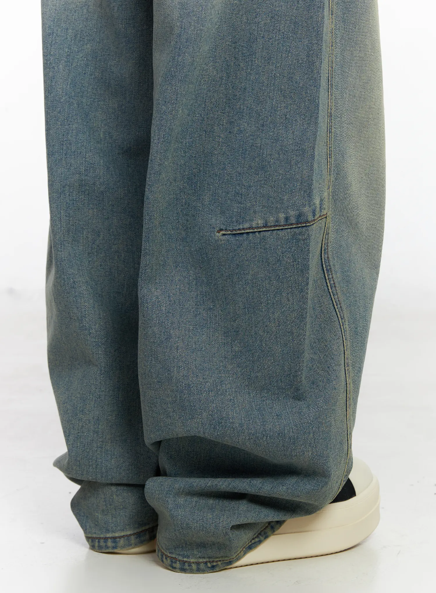 Mariah Wide Leg Baggy Jeans CJ526 - Image 10