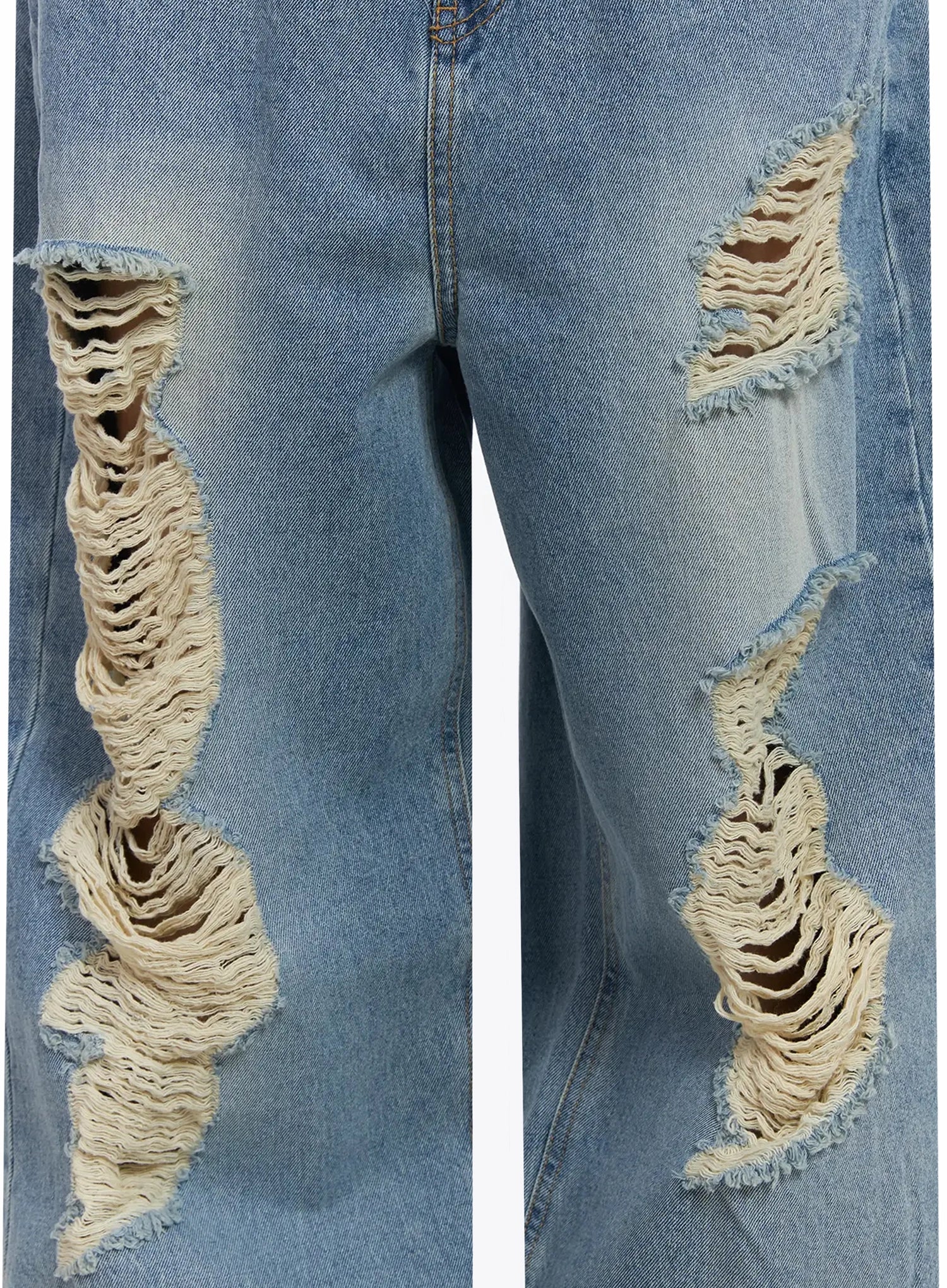 Mariene Distressed Wide Leg Jeans IA508 - Image 4