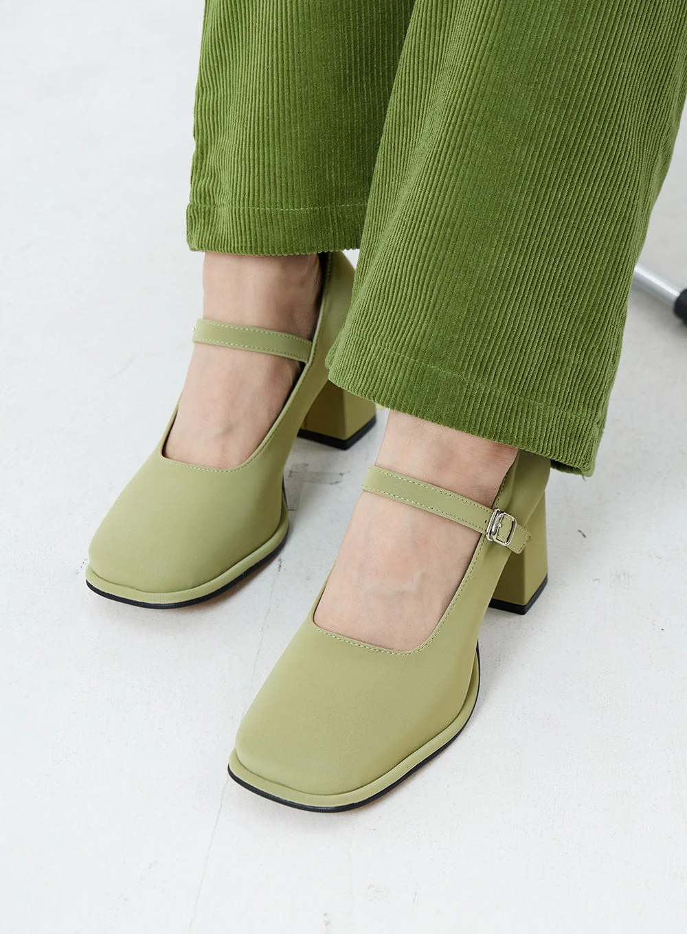 Mary Jane Square Toe Shoes OS22 - Image 5