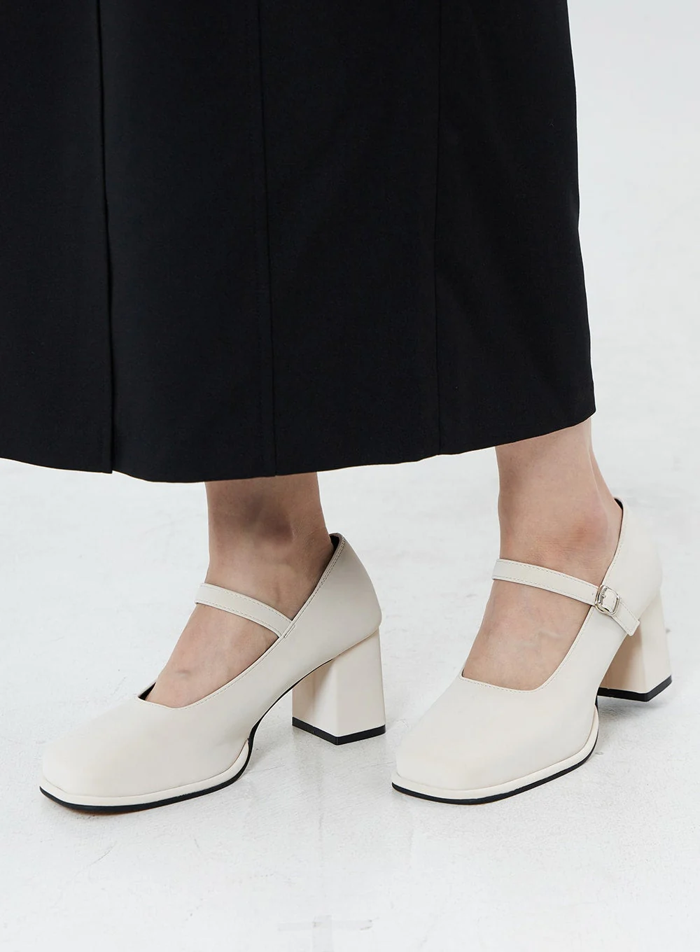 Mary Jane Square Toe Shoes OS22 - Image 9