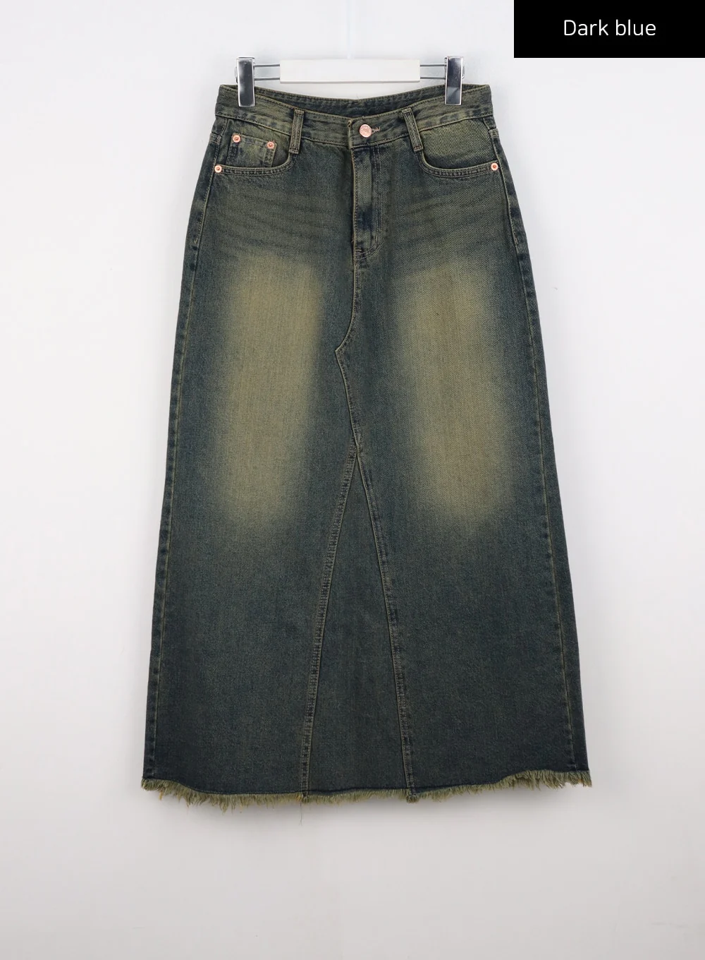 Maxi Wide Denim Skirt CS327 - Image 14