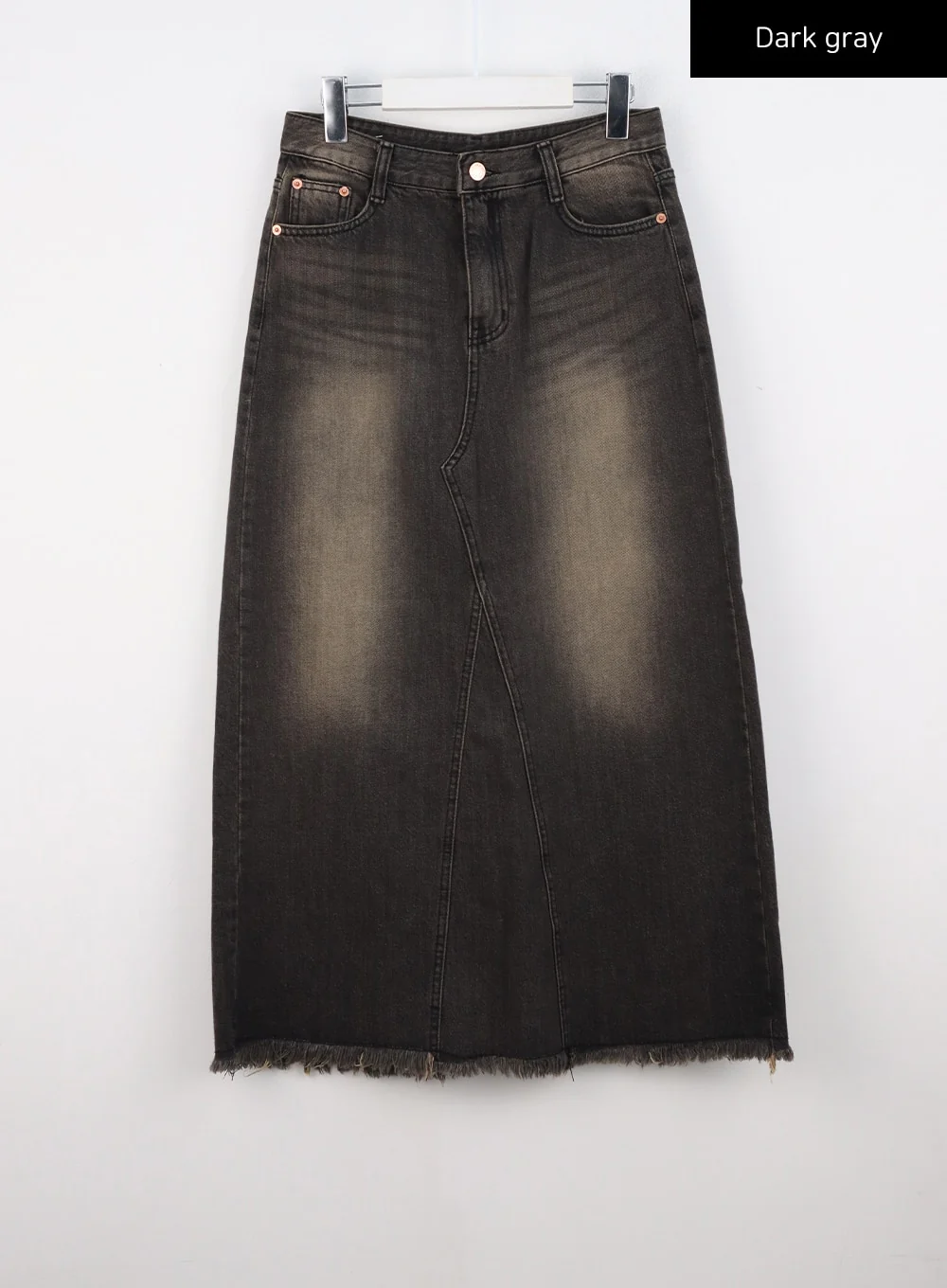 Maxi Wide Denim Skirt CS327 - Image 15