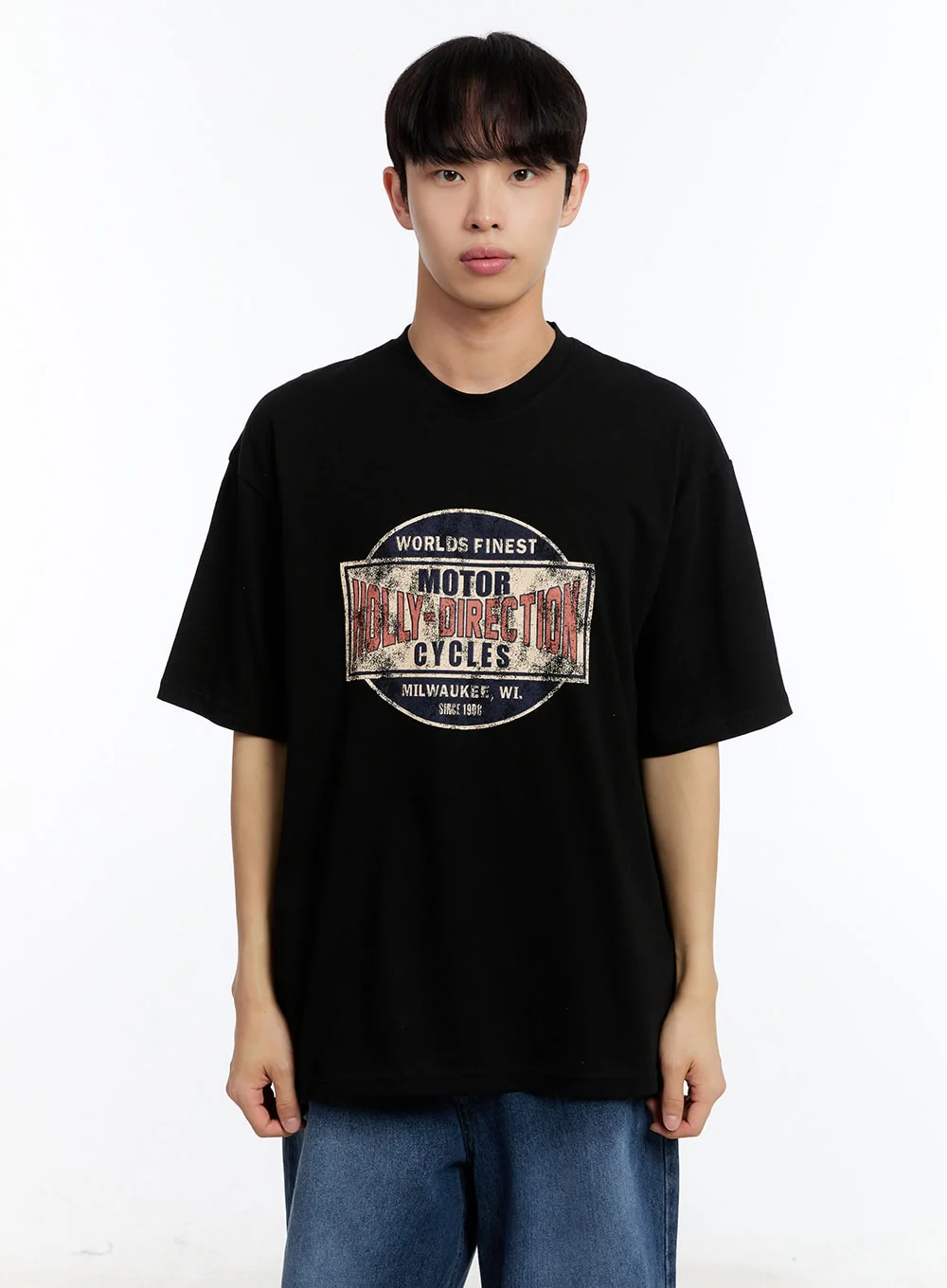 Men’s Motor Graphic T-Shirt IY530 - Image 12