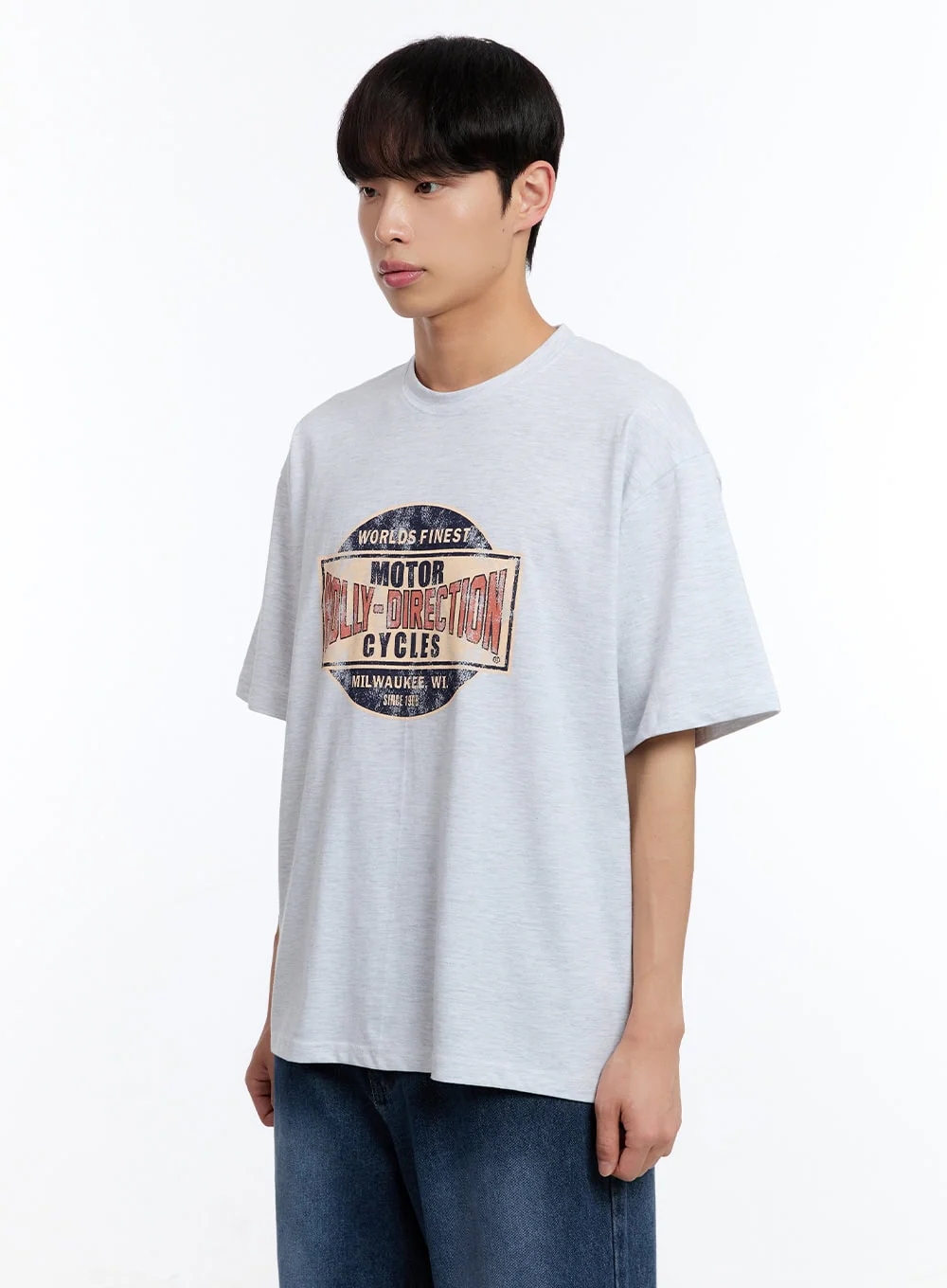Men’s Motor Graphic T-Shirt IY530 - Image 4
