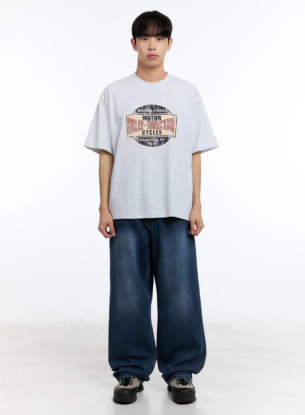 Men’s Motor Graphic T-Shirt IY530 - Image 7