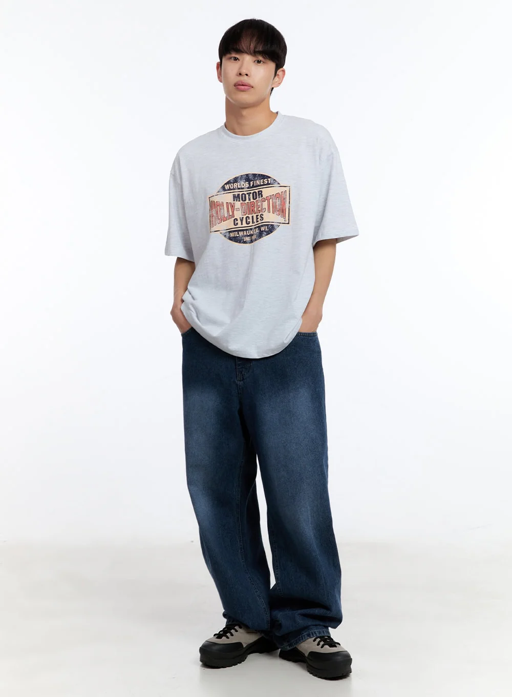Men’s Motor Graphic T-Shirt IY530 - Image 9